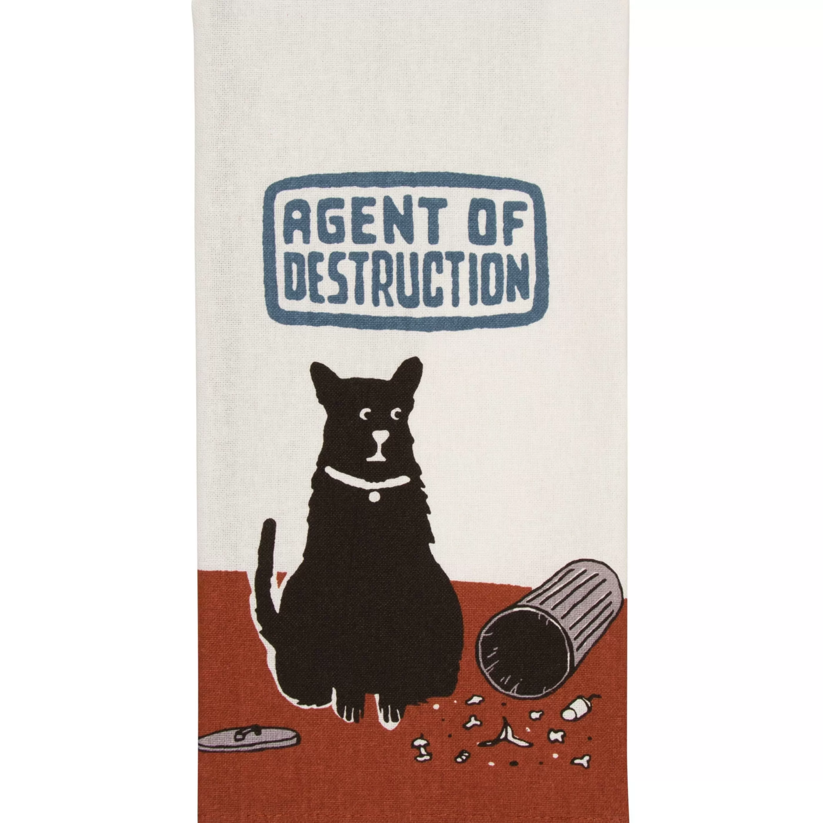 Blue Q Kitchen & Dining>Agent Of Destruction Dish Towel