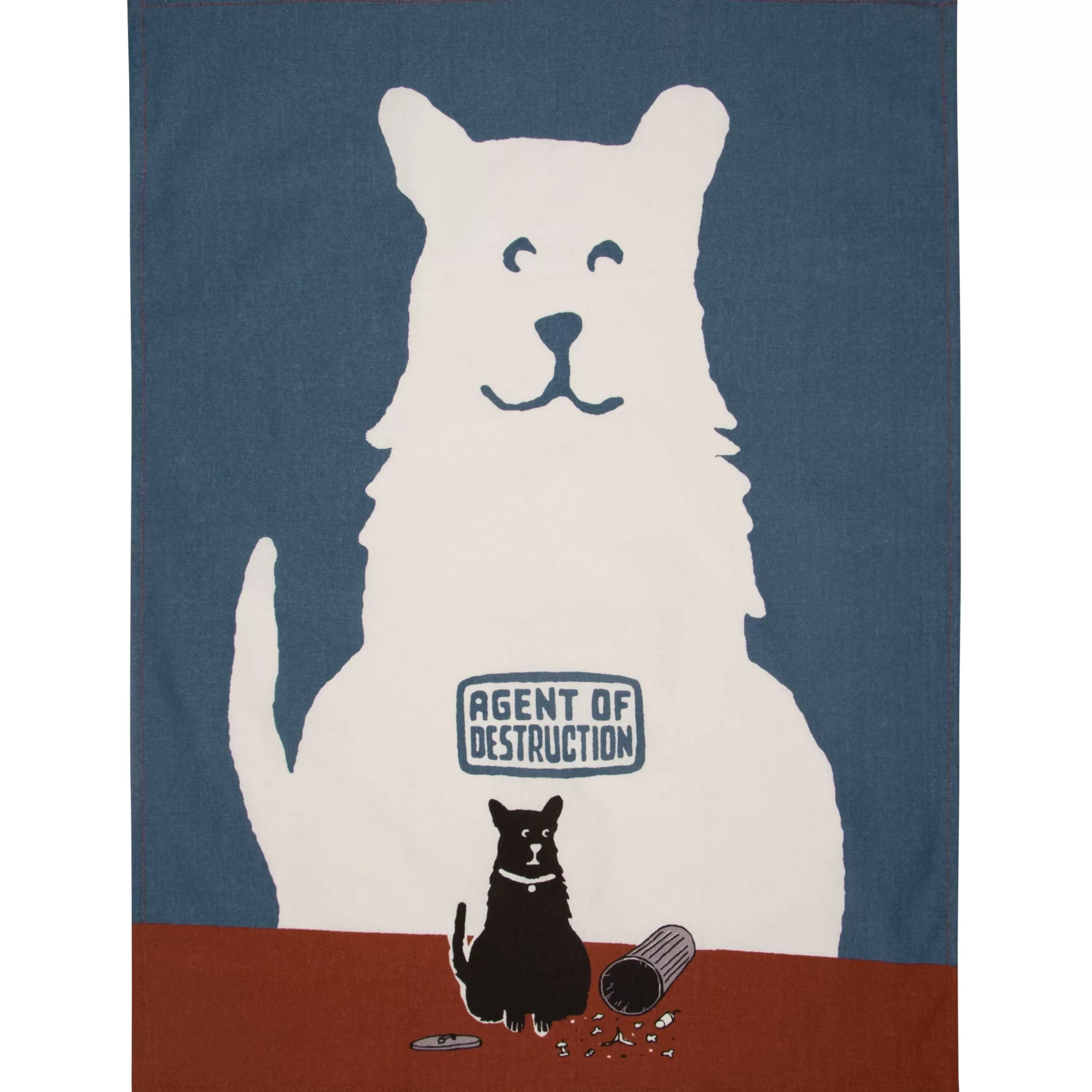 Blue Q Kitchen & Dining>Agent Of Destruction Dish Towel