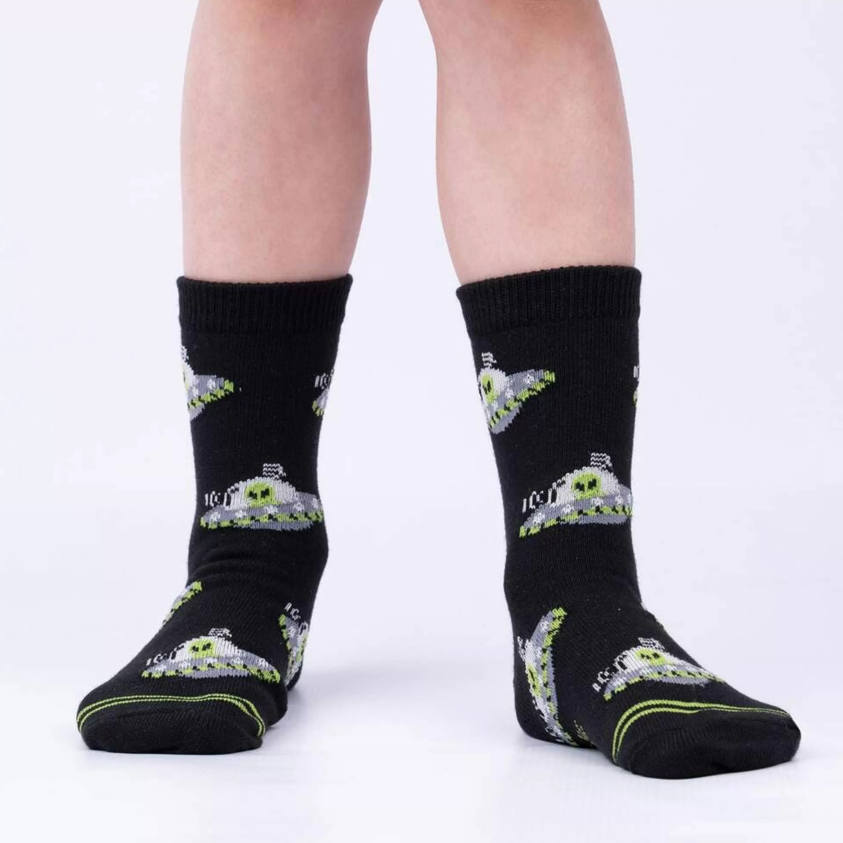 Sock It To Me Kids' Socks>Area 51 Crew Pack