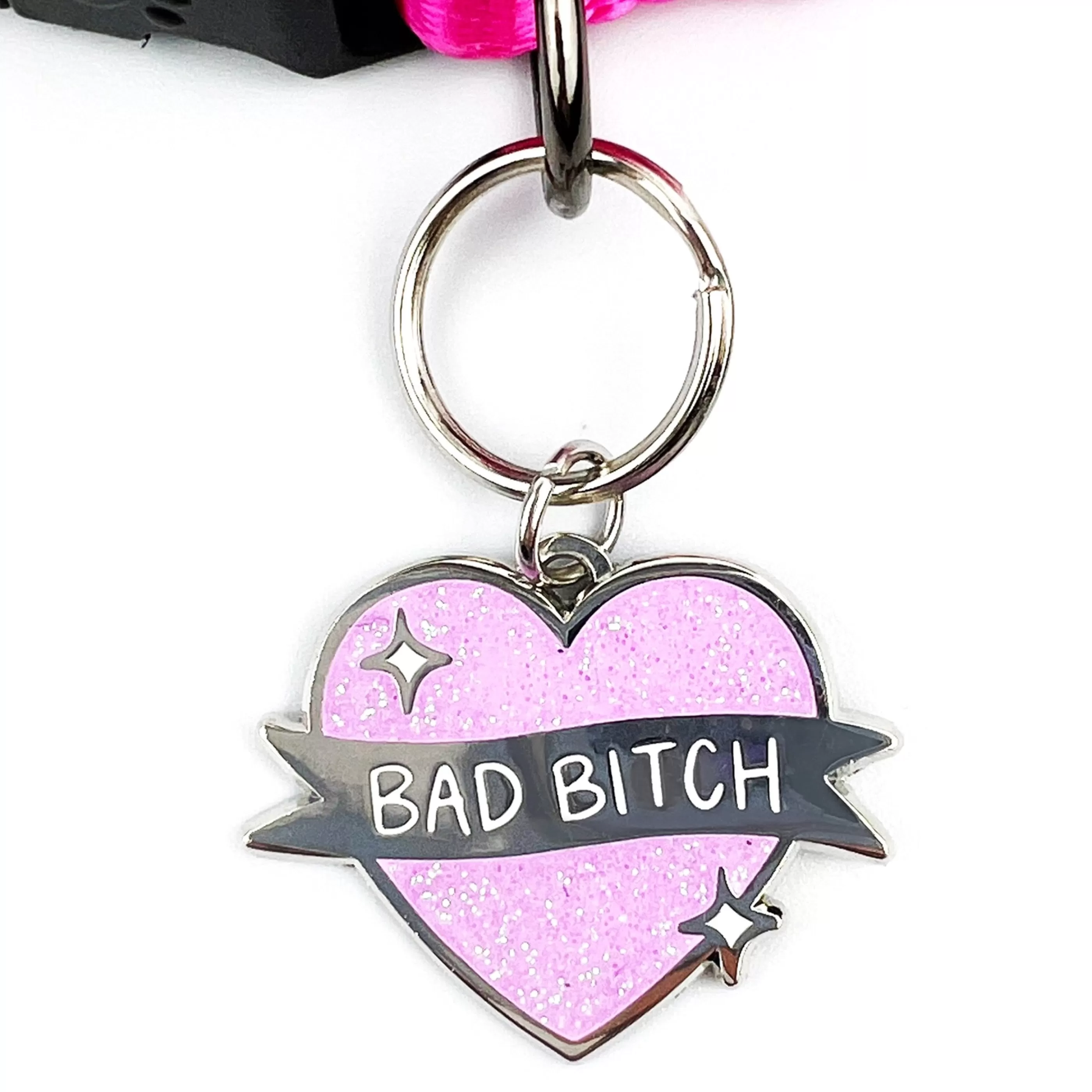 Band of Weirdos Pins, Patches & Keychains>Bad Bitch Pet Collar Tag