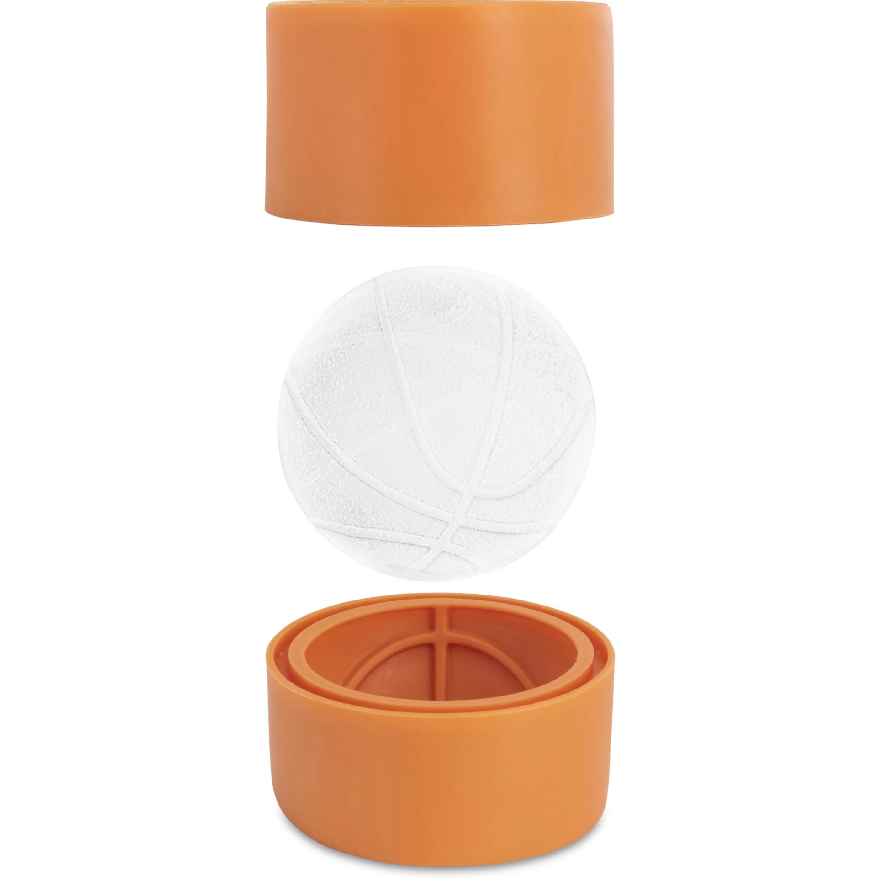 Kikkerland Barware>Basketball Ball Ice Molds