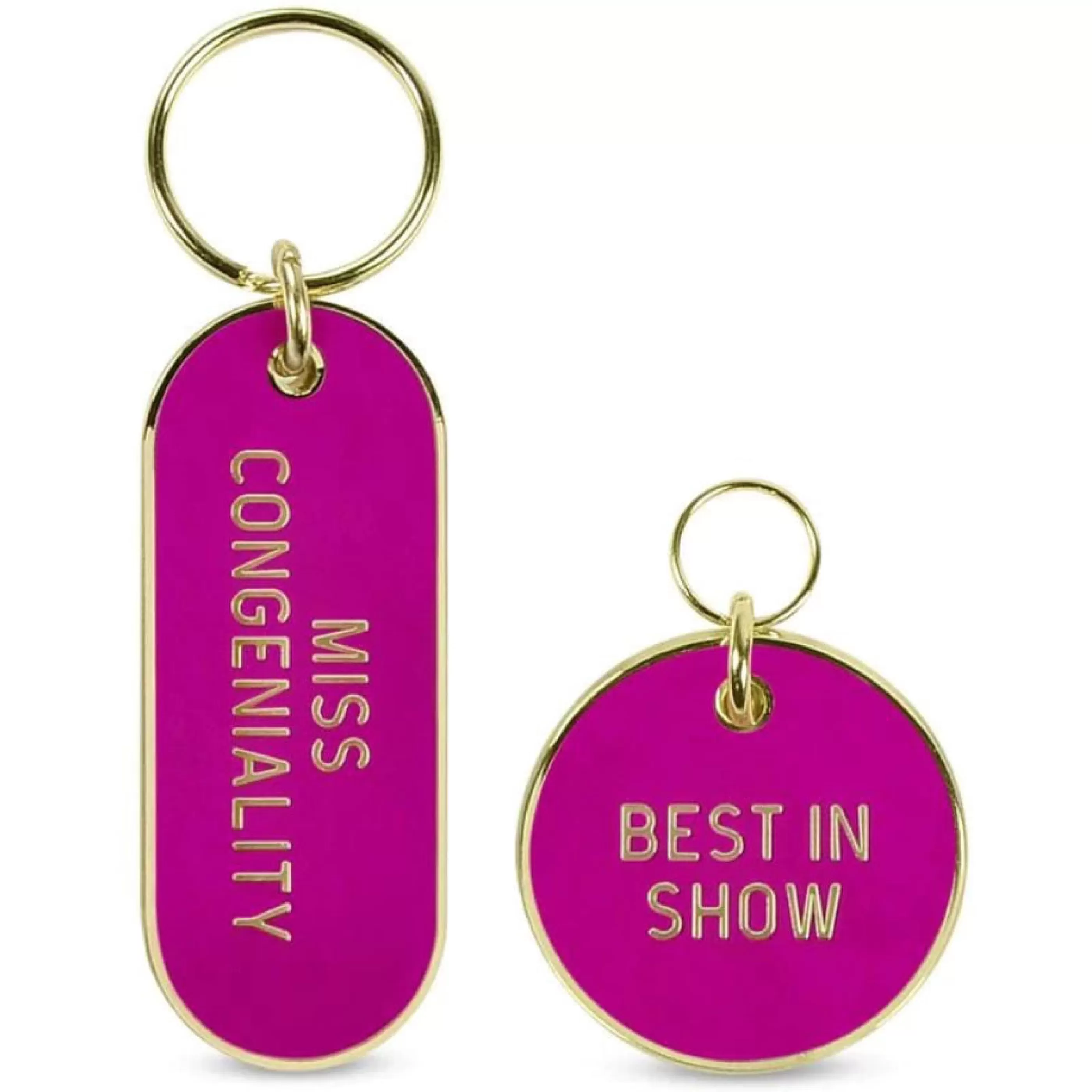 Fred & Friends Pins, Patches & Keychains>Best In Show Key Chain & Dog Tag Set