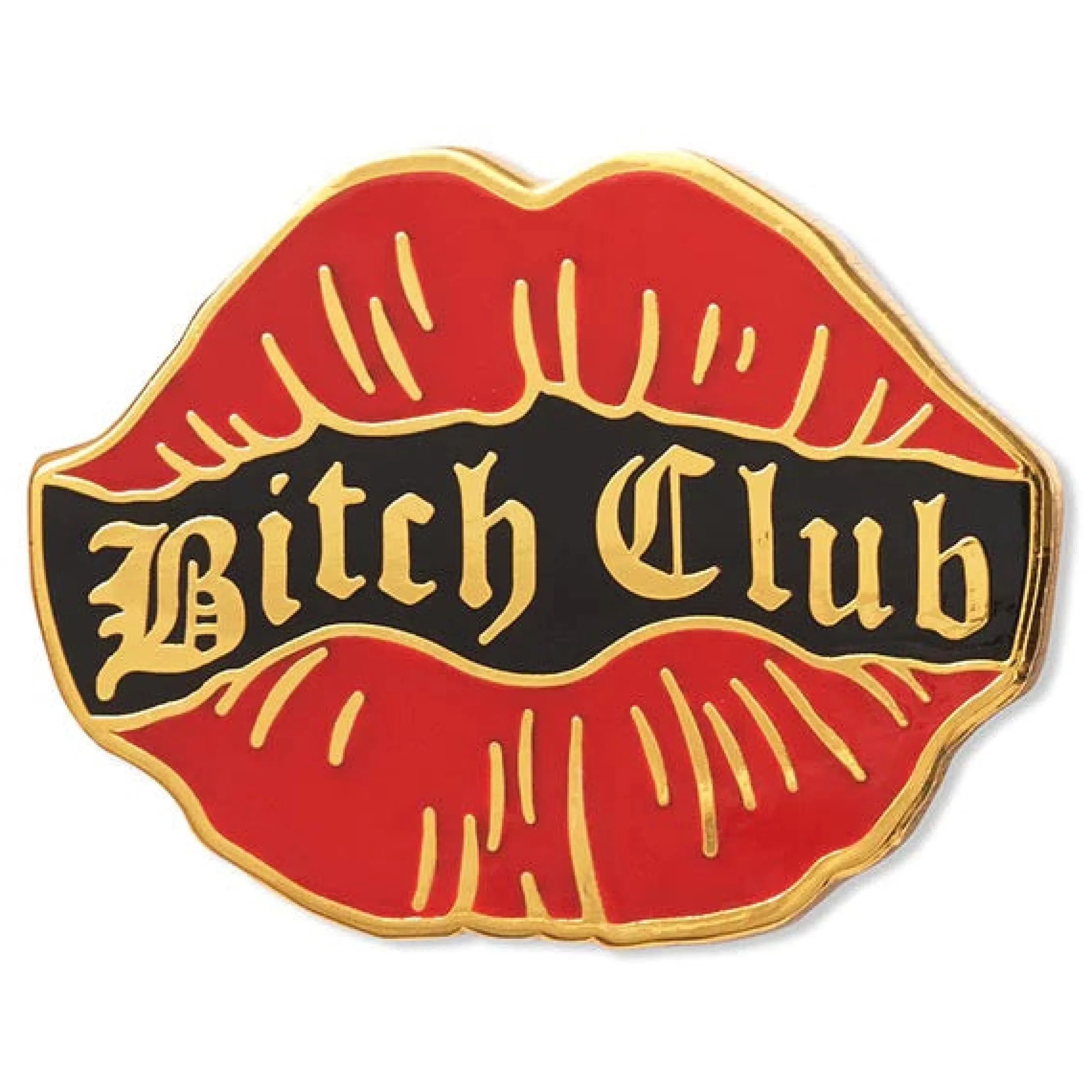 The Found Pins, Patches & Keychains>Bitch Club Pin