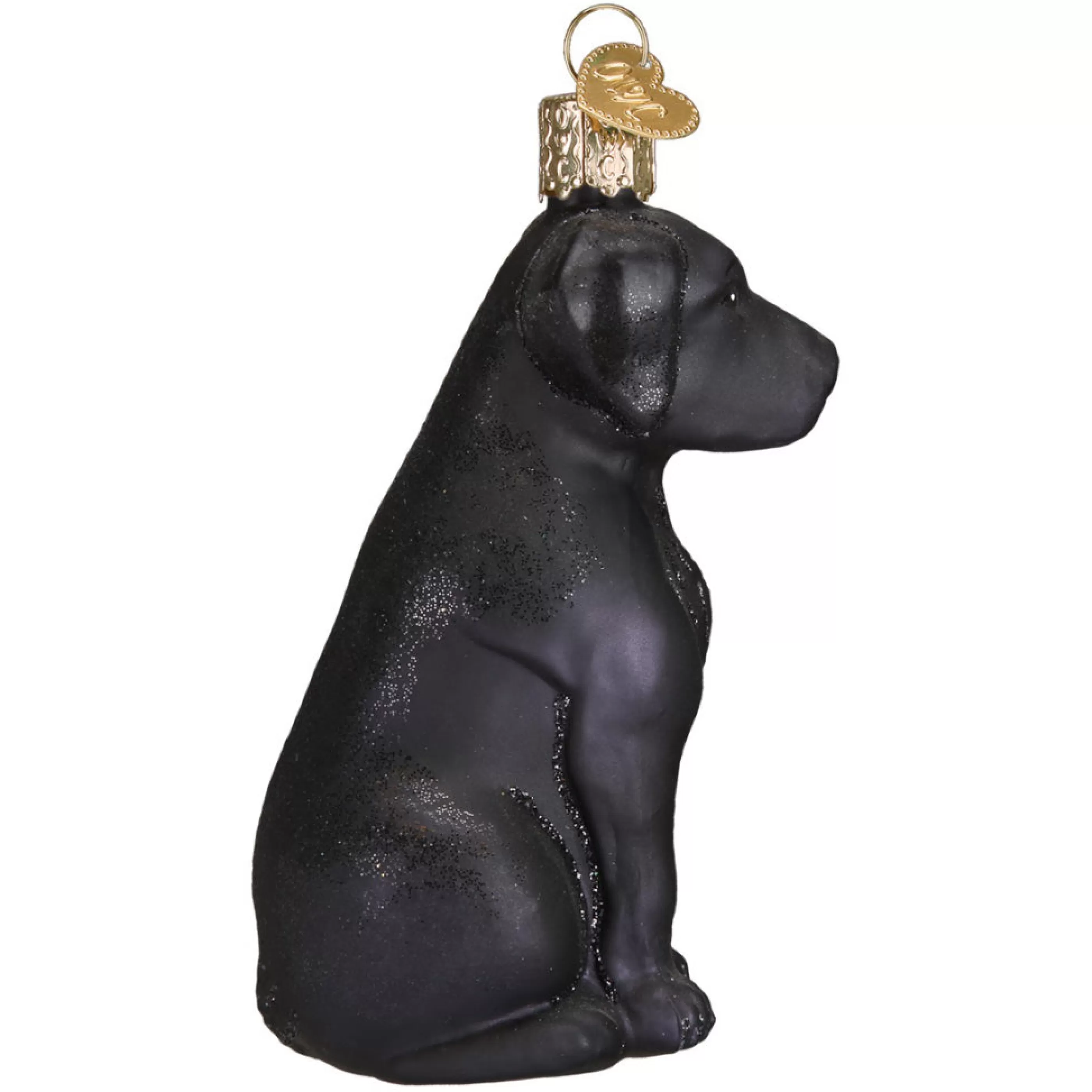 Old World Christmas Black Labrador Dog Ornament Flash Sale