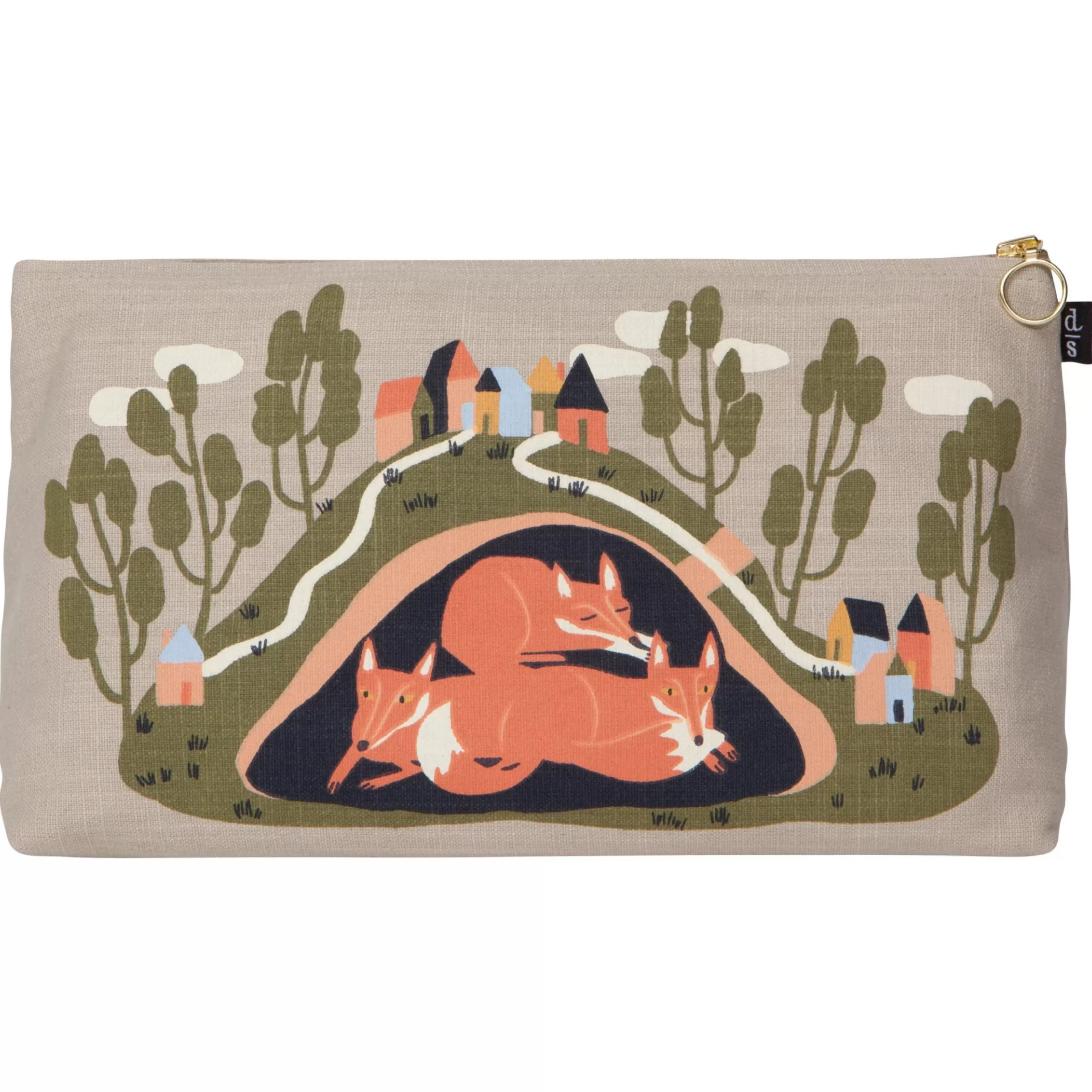 Danica Bags>Burrow Large Cosmetic Bag