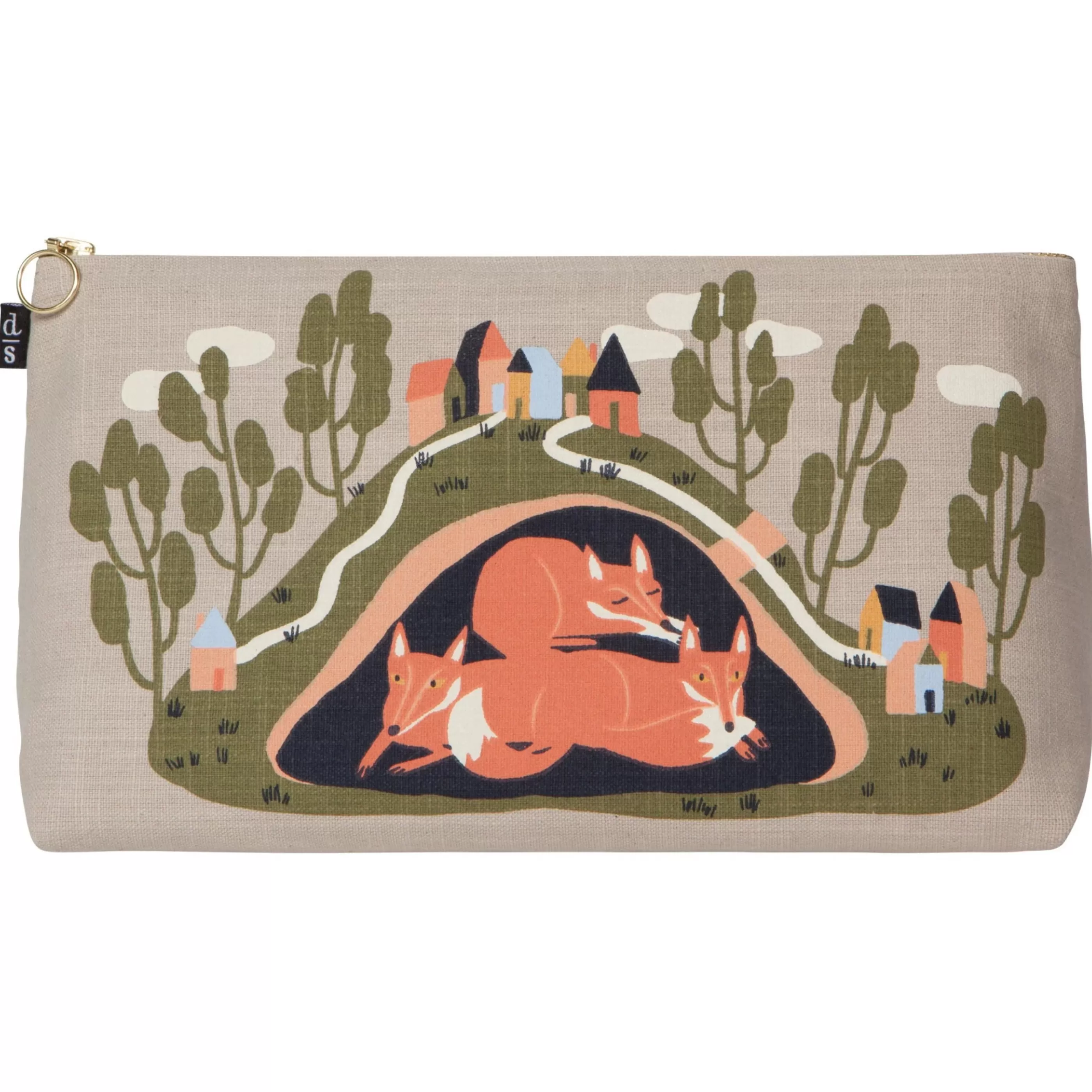 Danica Bags>Burrow Large Cosmetic Bag