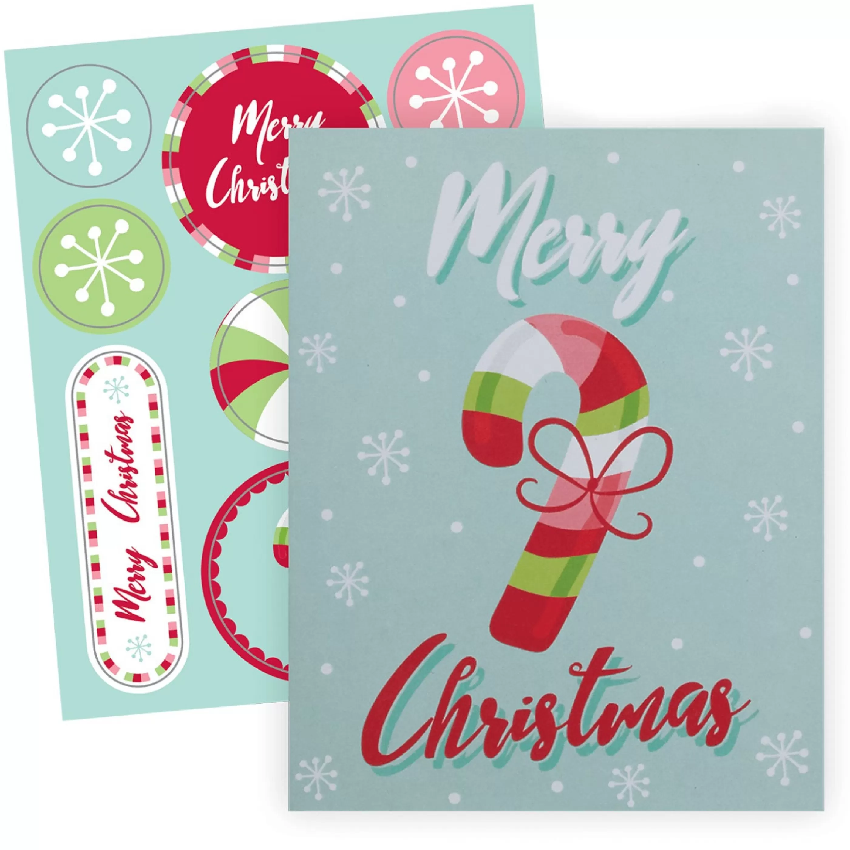 The Gift Wrap Company Candy Cane Christmas Cards Best