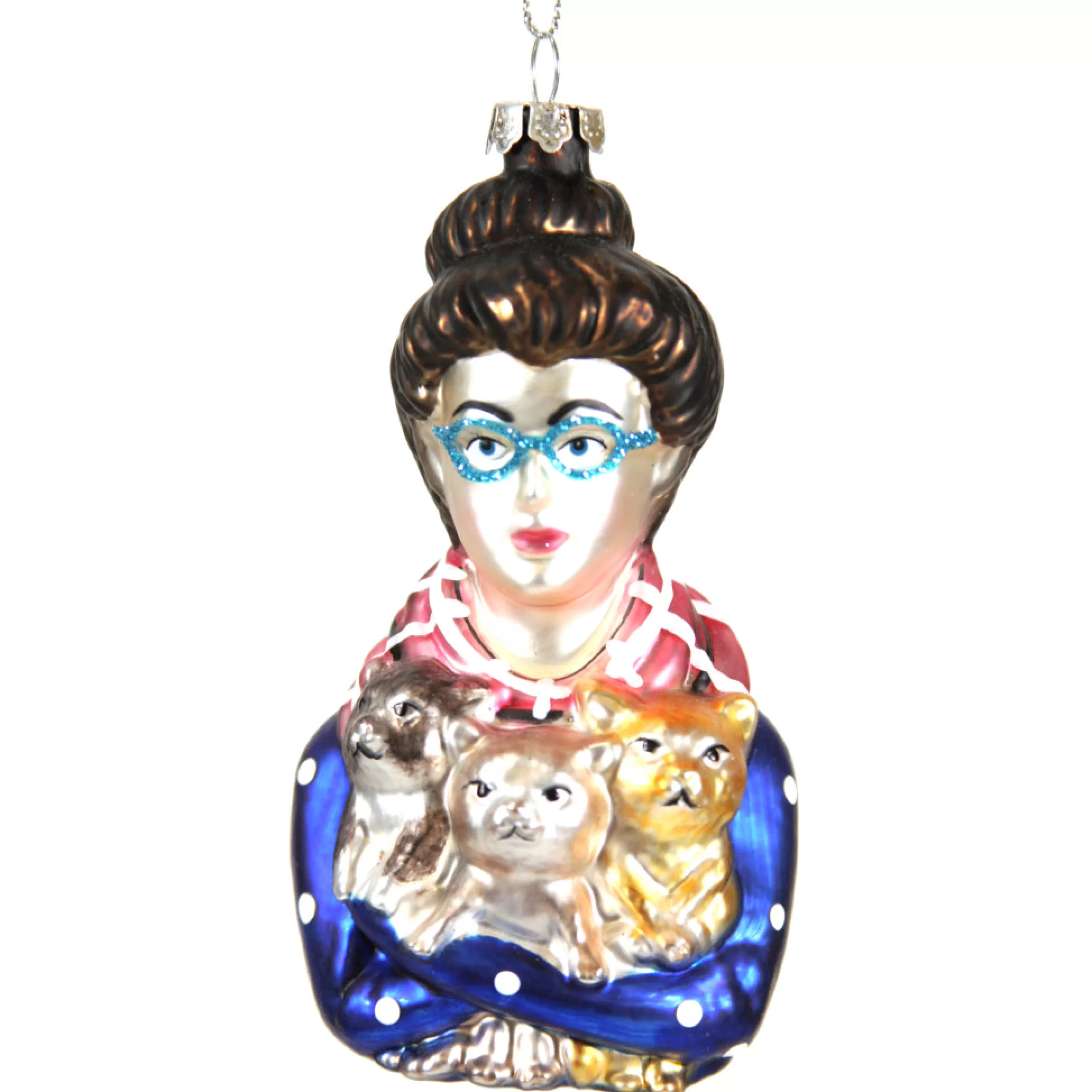 Cody Foster Cat Lady Ornament Discount