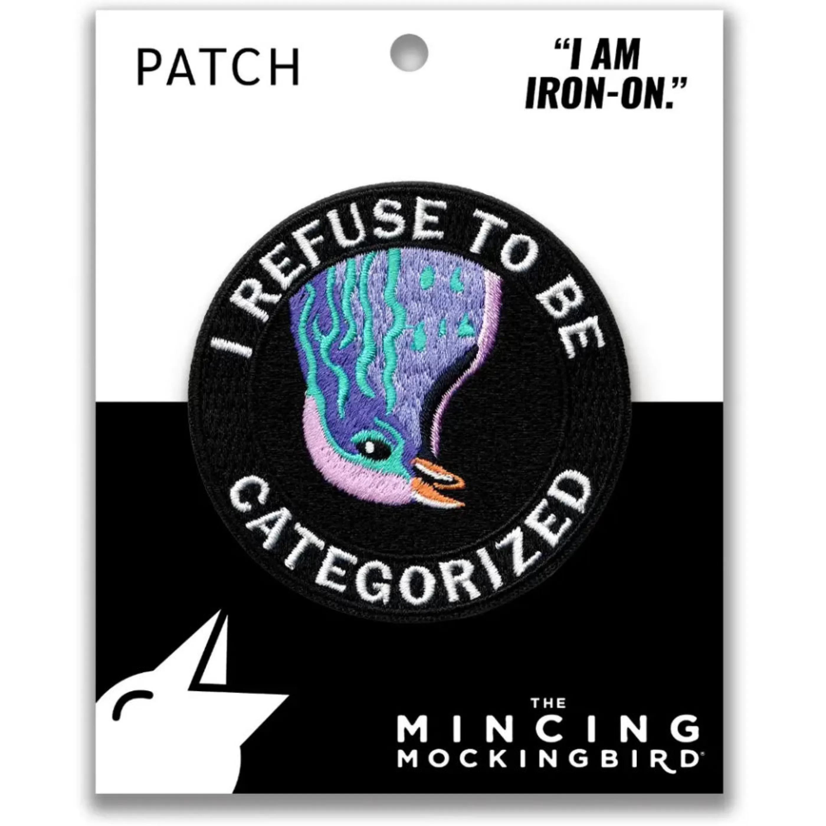 The Mincing Mockingbird Pins, Patches & Keychains>Categorized Patch