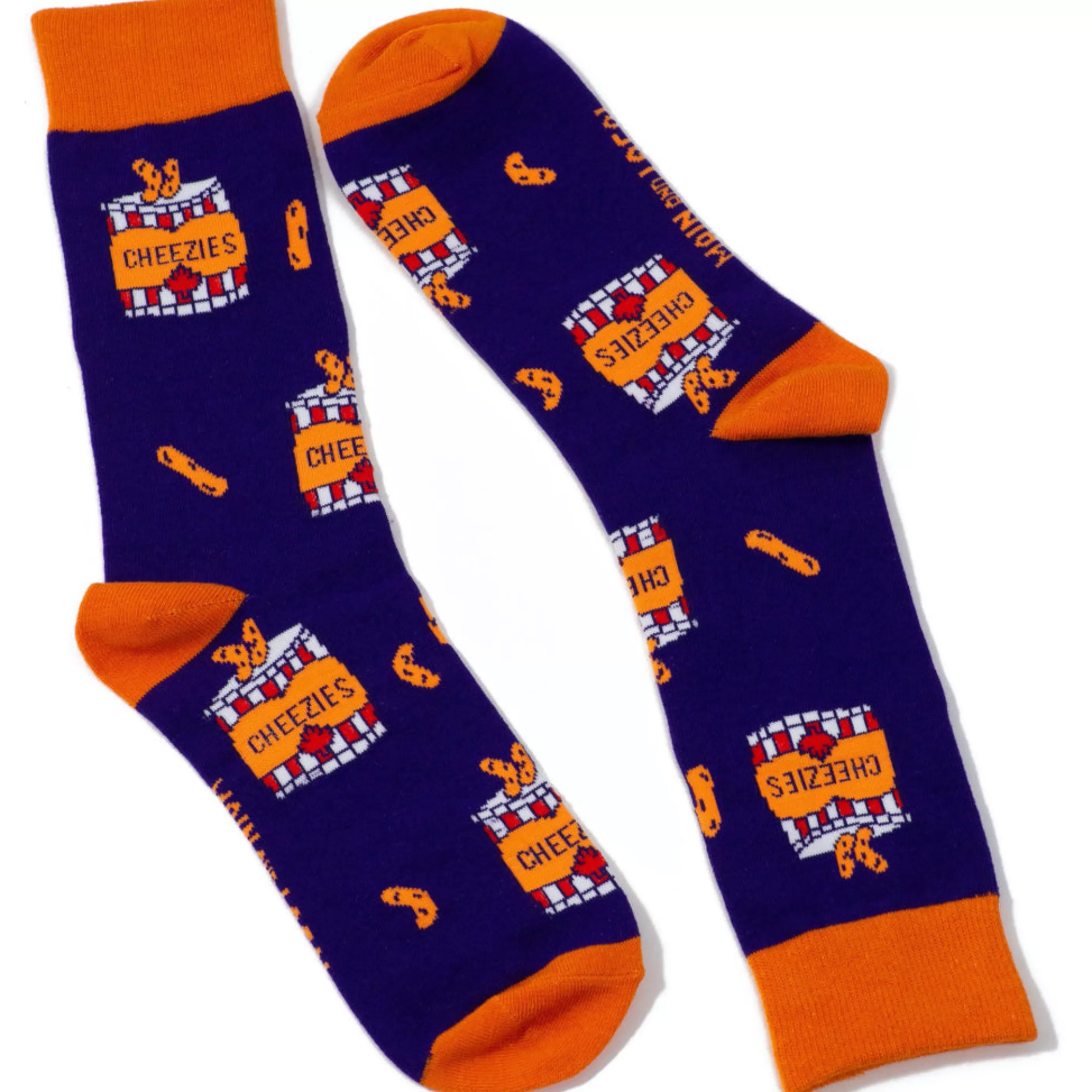 Main and Local Men's Socks>Cheezies Socks