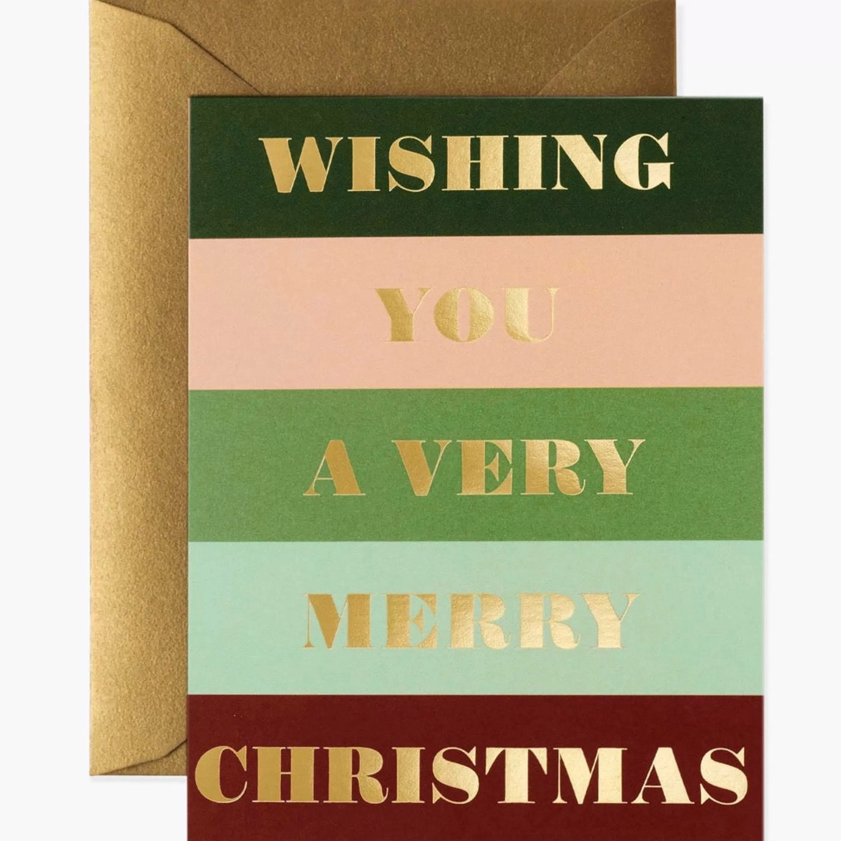 Rifle Paper Co. Colour Bar Christmas Card Store