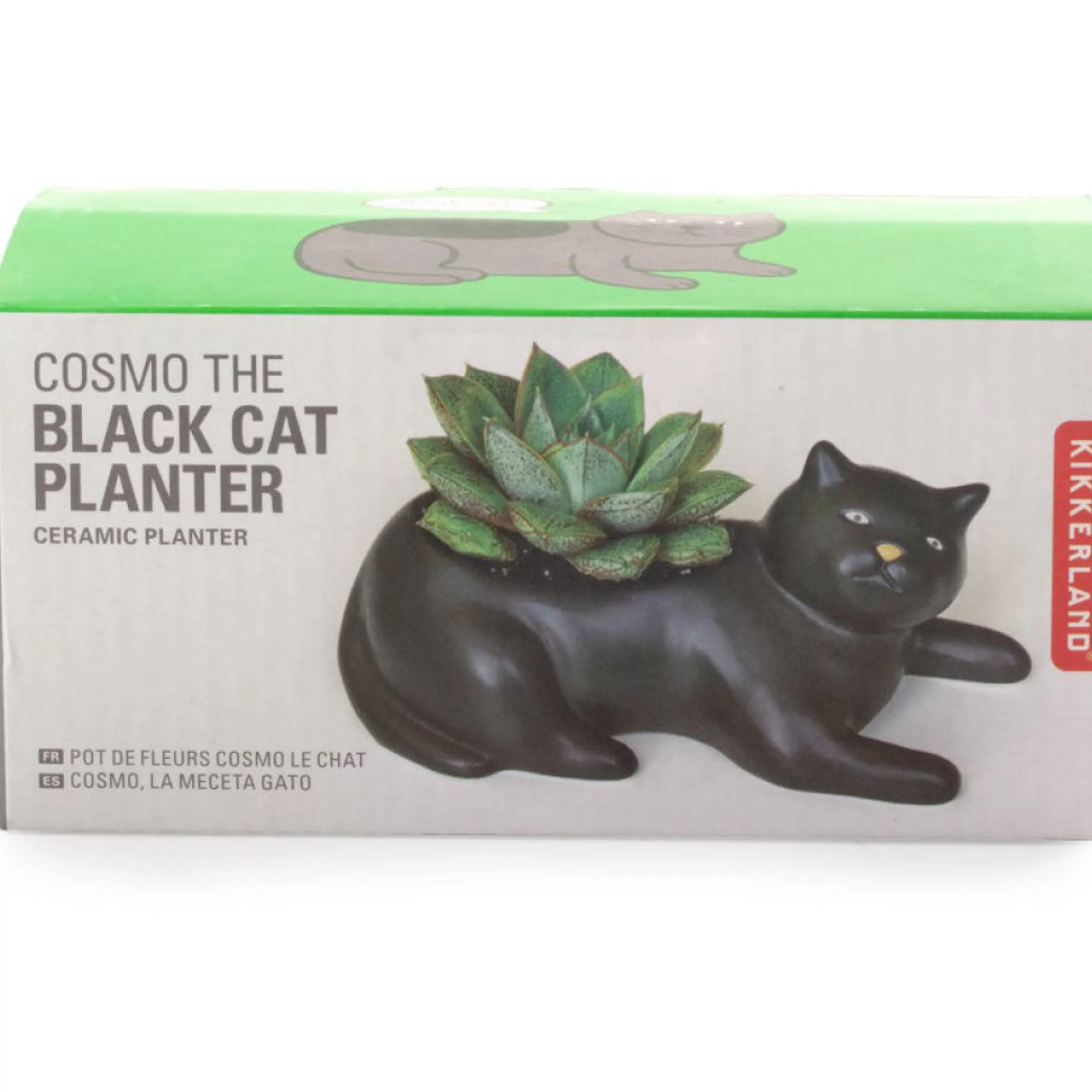 Kikkerland Home Accessories>Cosmo The Black Cat Planter