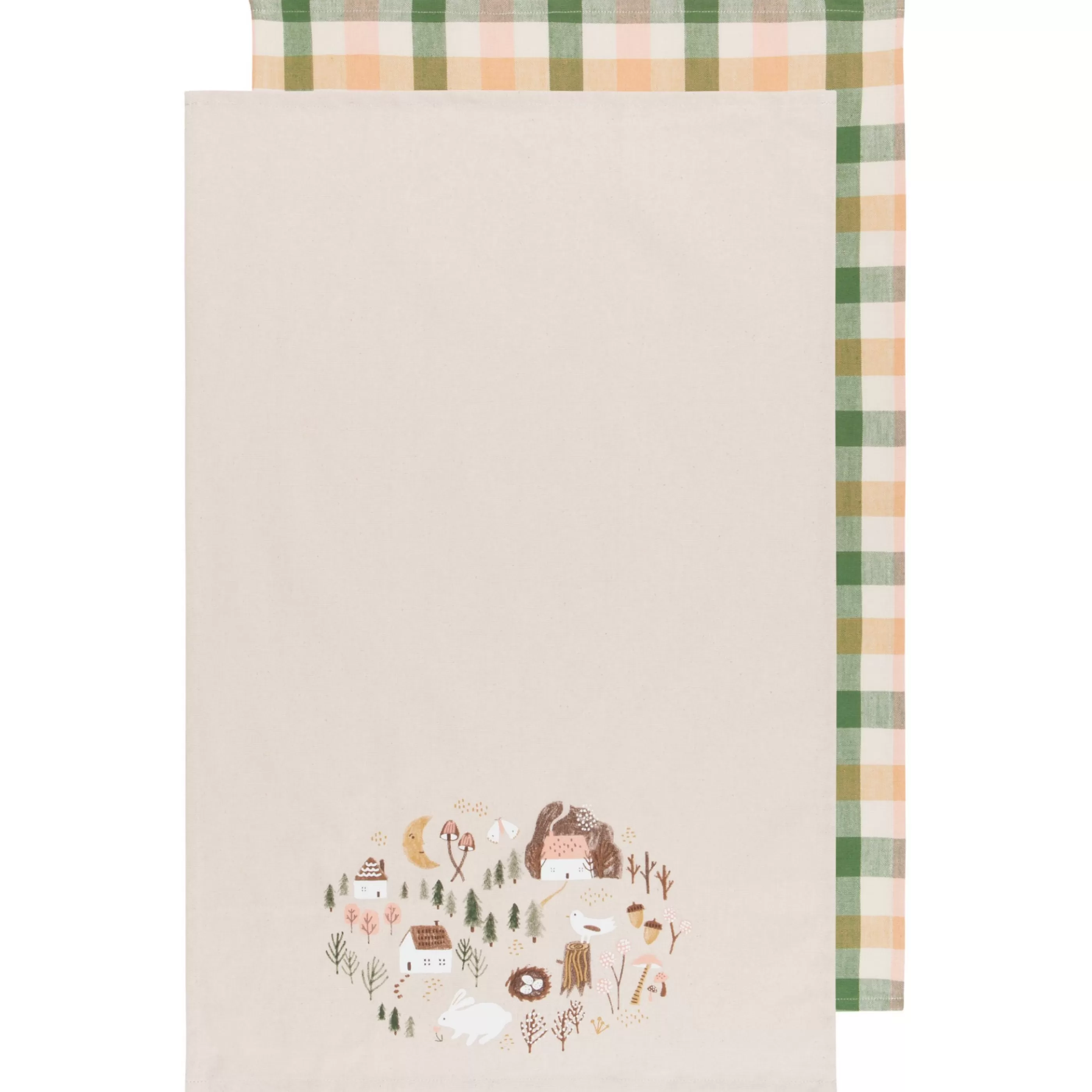 Danica Kitchen & Dining>Cozy Cottage Dishtowels Set Of 2