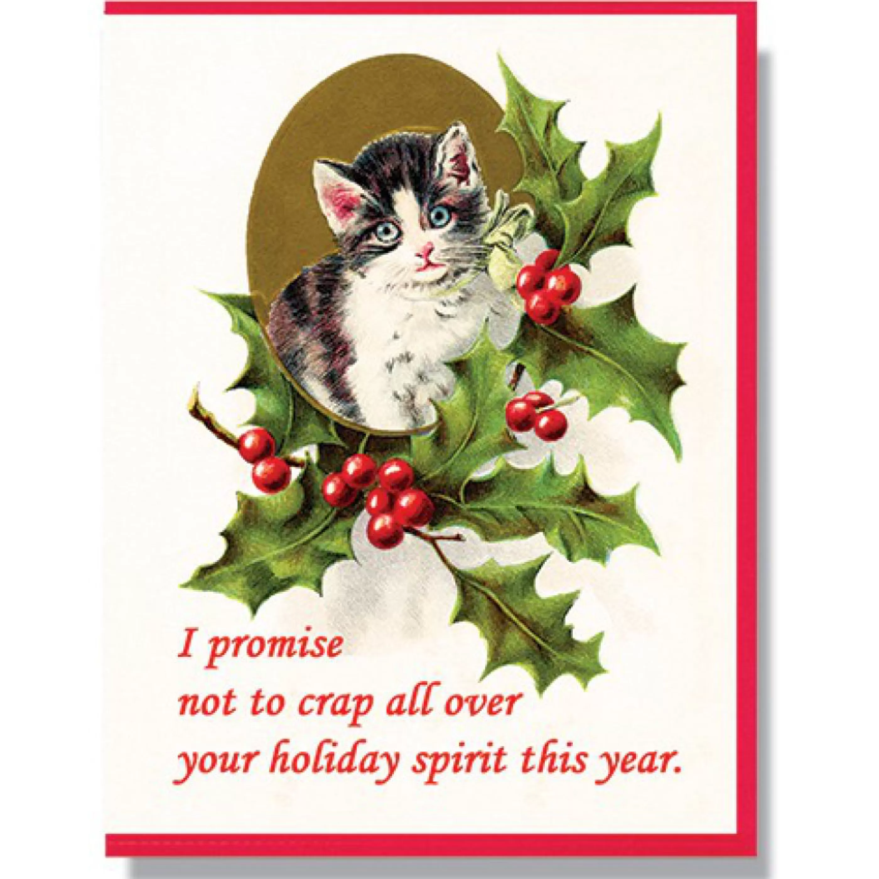 Smitten Kitten Crap On Holiday Spirit Card Clearance