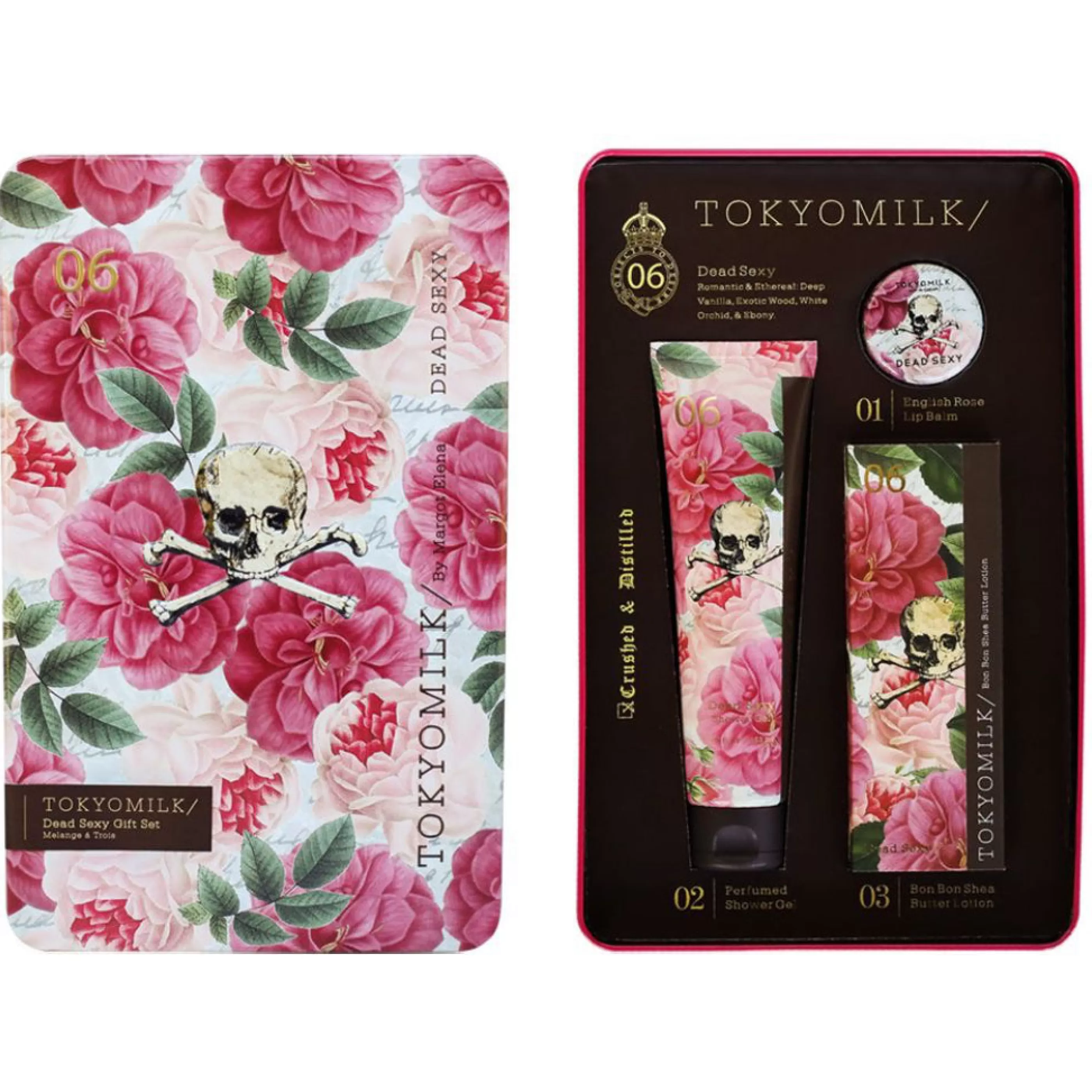 Tokyo Milk Bath & Shower>Dead Sexy Gift Set Tin