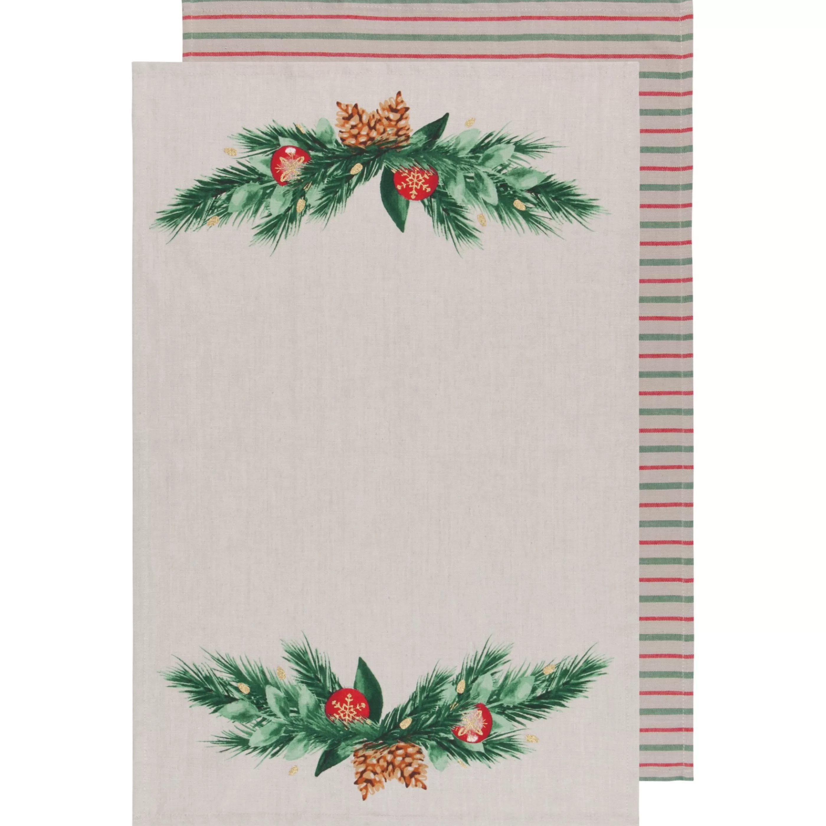 Danica Deck The Halls Tea Towels Set Of 2 Shop