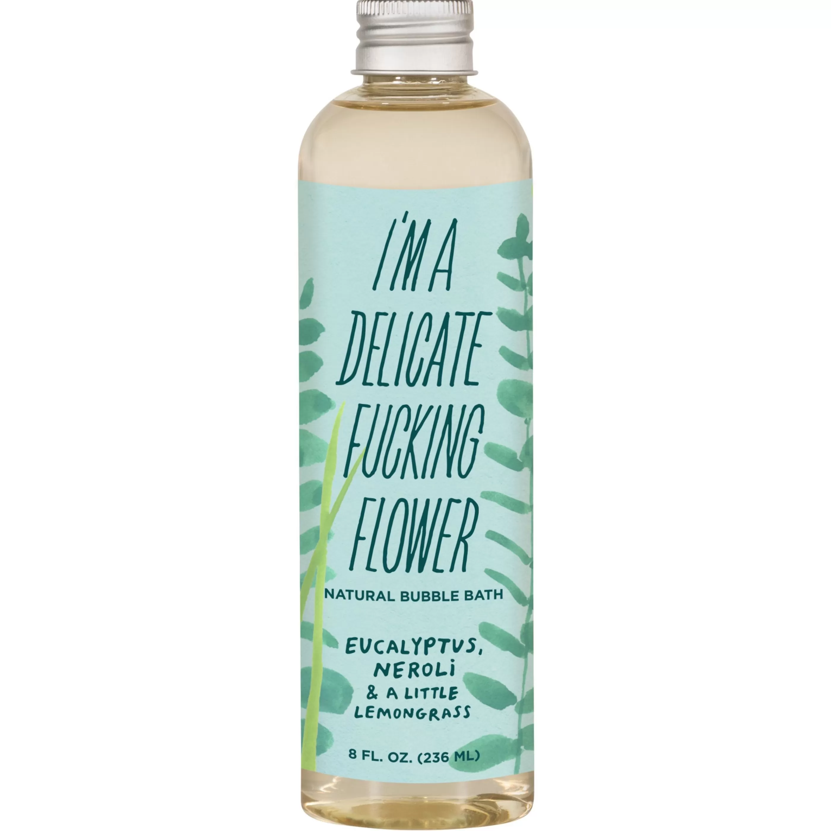 Blue Q Bath & Shower>Delicate Flower Eucalyptus Bubble Bath