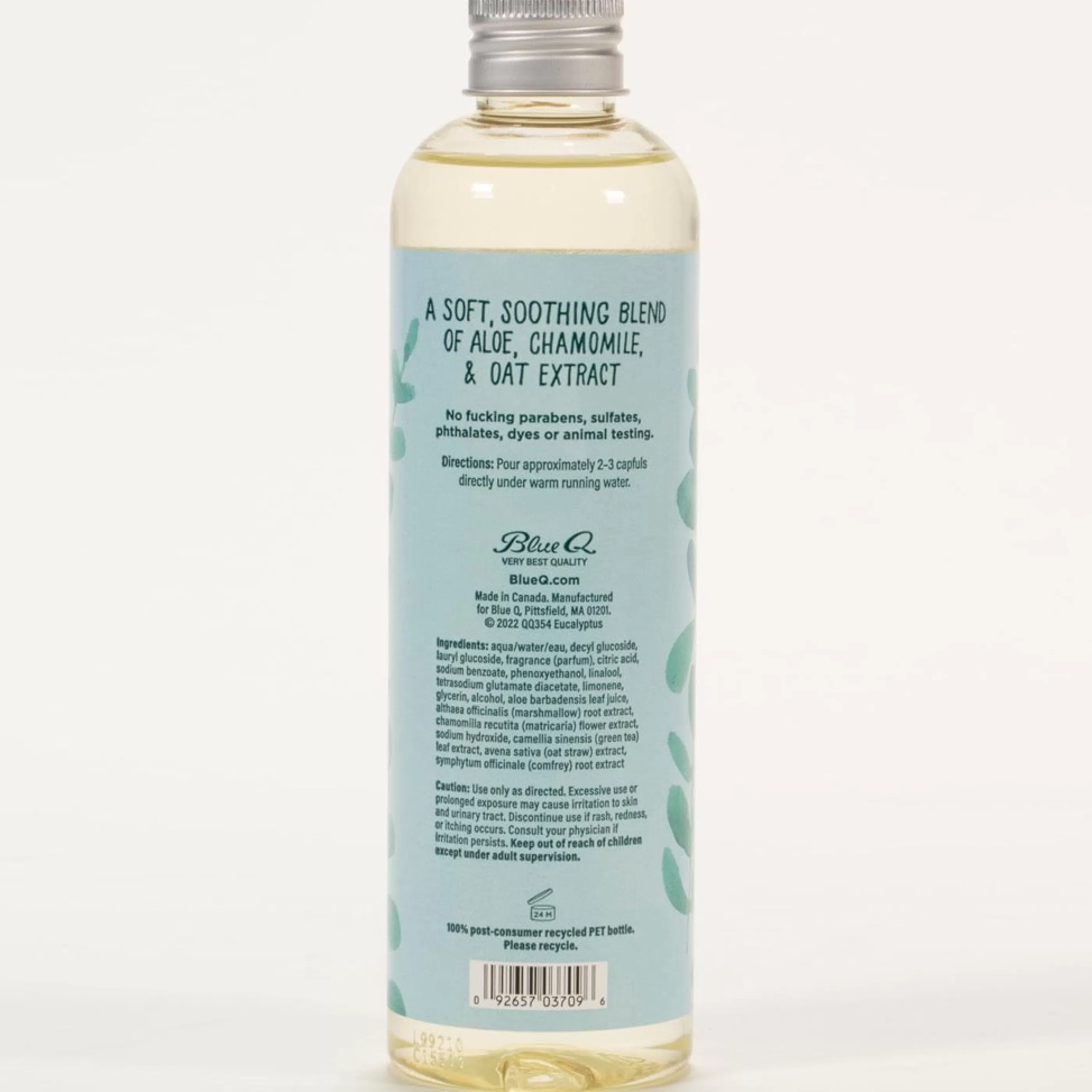 Blue Q Bath & Shower>Delicate Flower Eucalyptus Bubble Bath