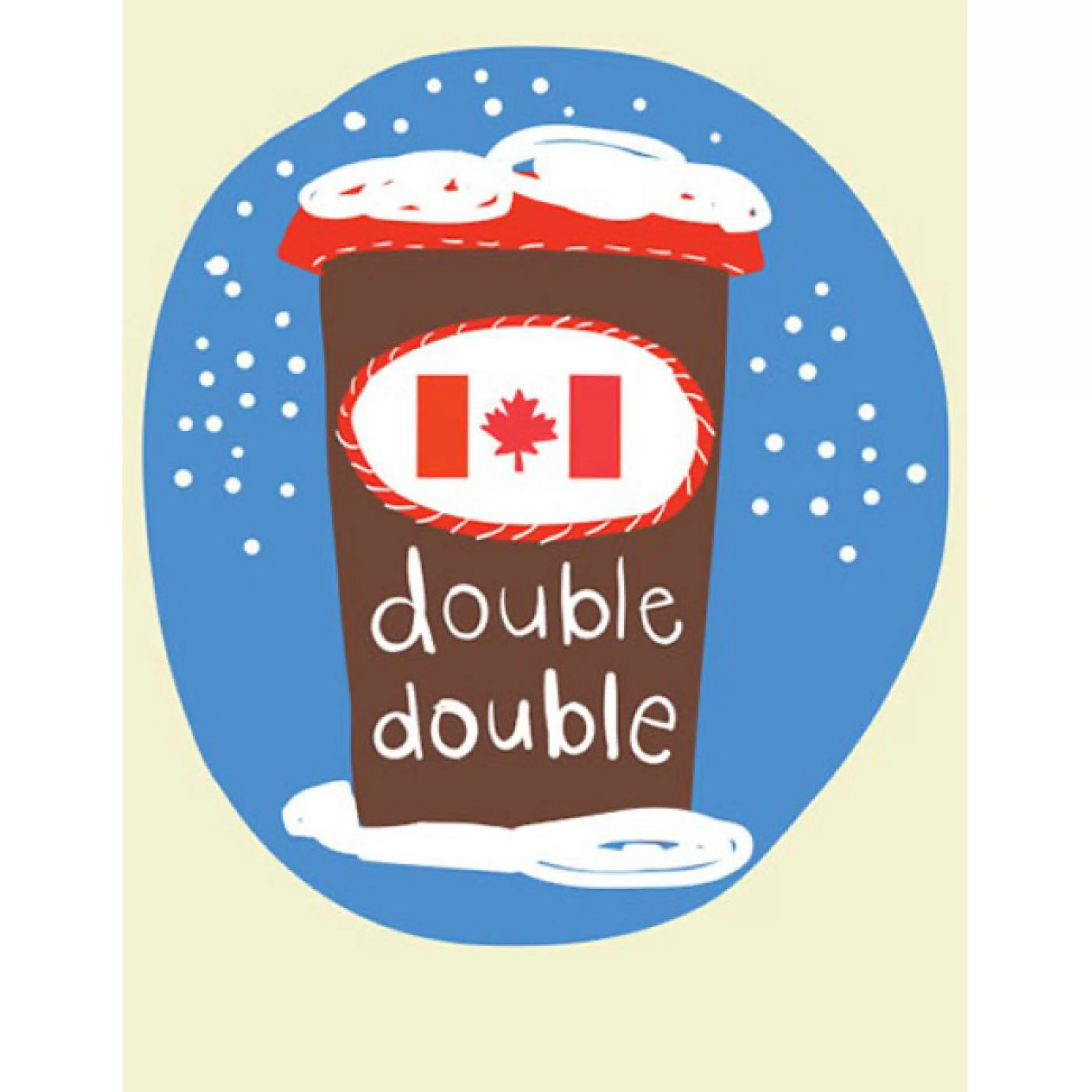 Wendy Tancock Double Double Christmas Card Cheap