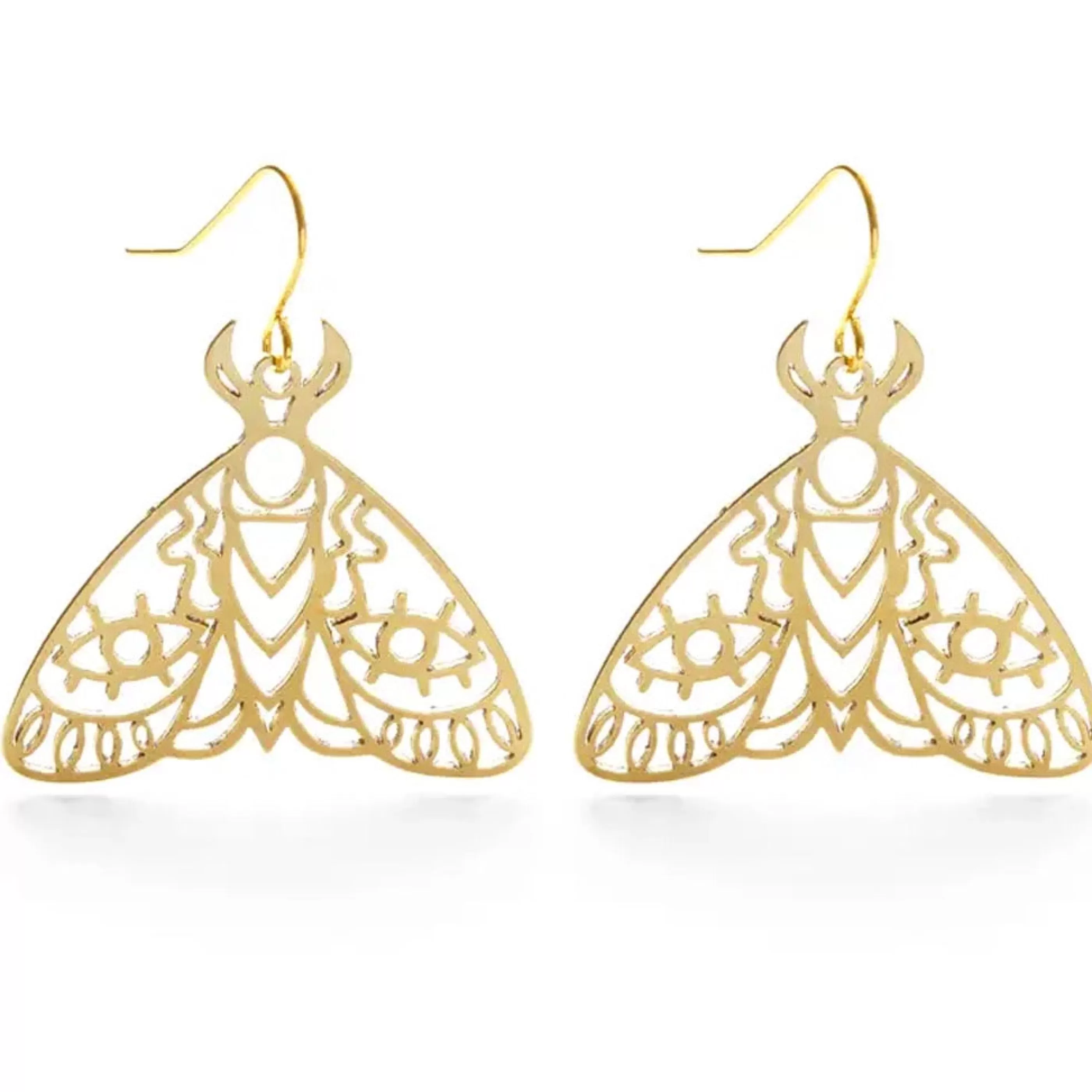 Mind's Eye Design Jewellery>Emperor Moth Earrings