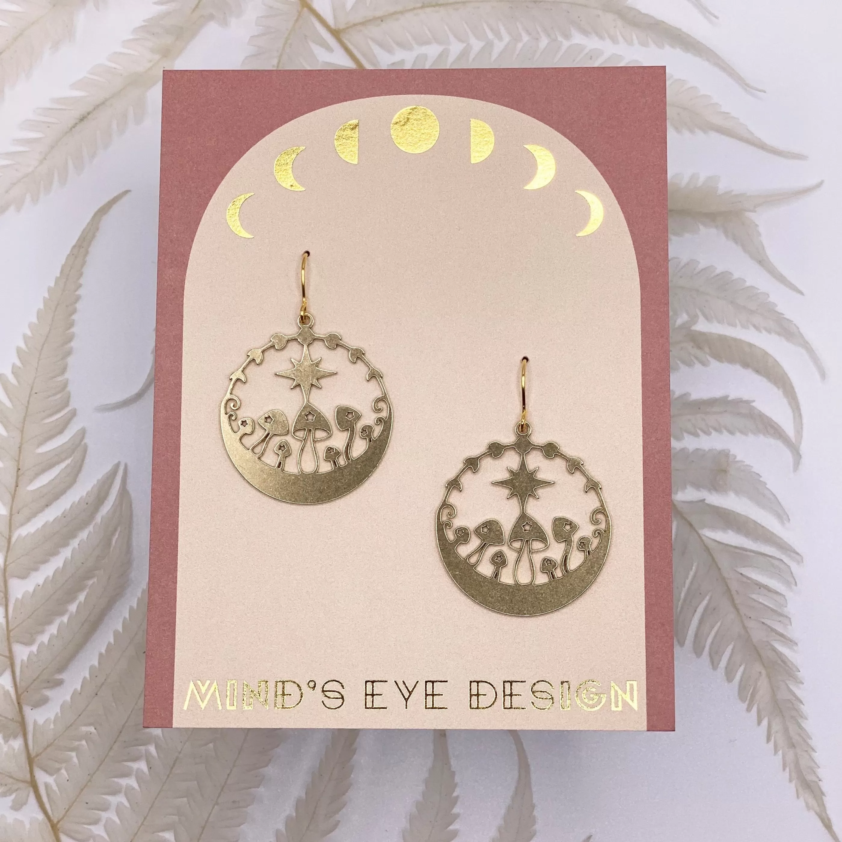 Mind's Eye Design Jewellery>Fabulous Fungi Earrings