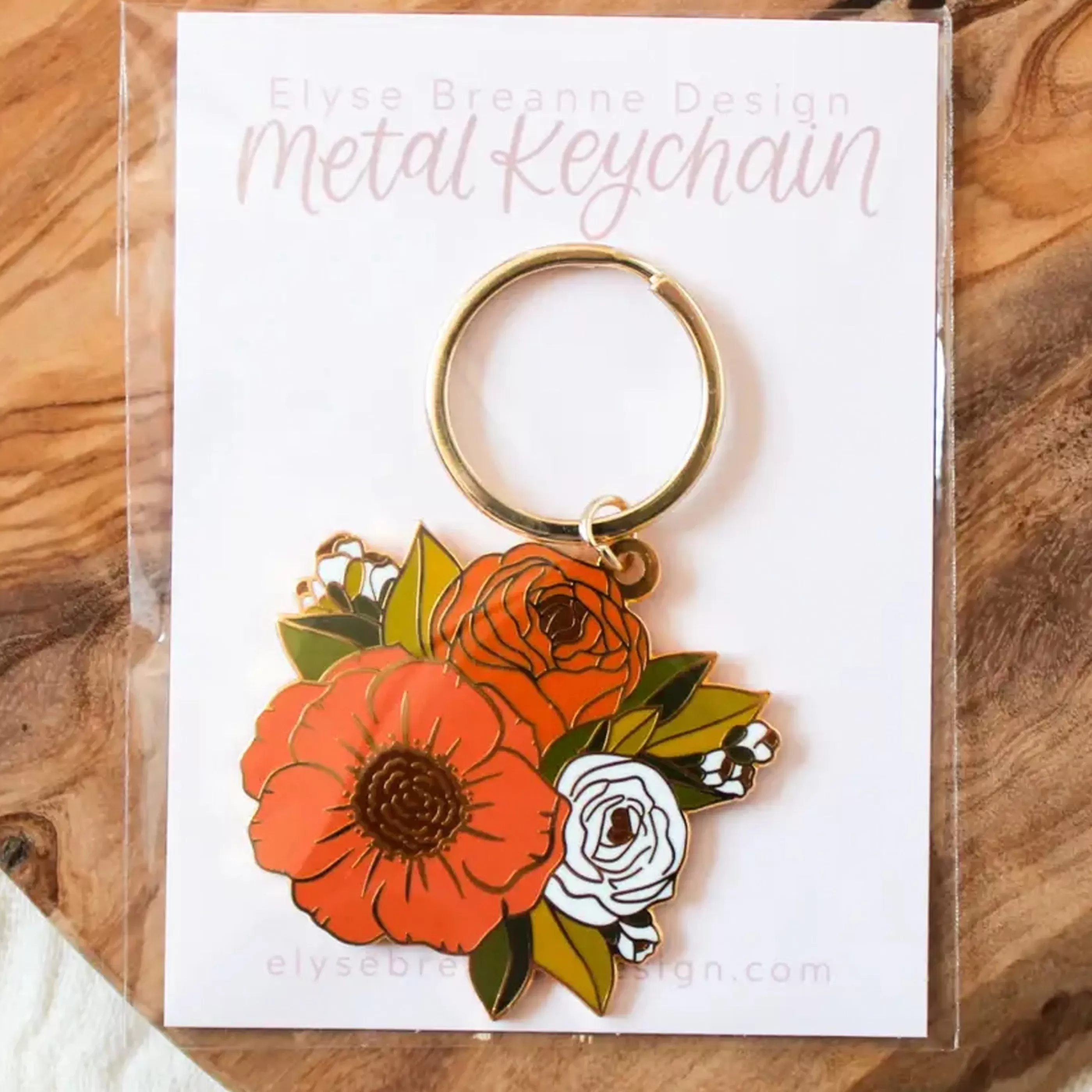 Elyse Breanne Design Pins, Patches & Keychains>Fall Bouquet Keychain