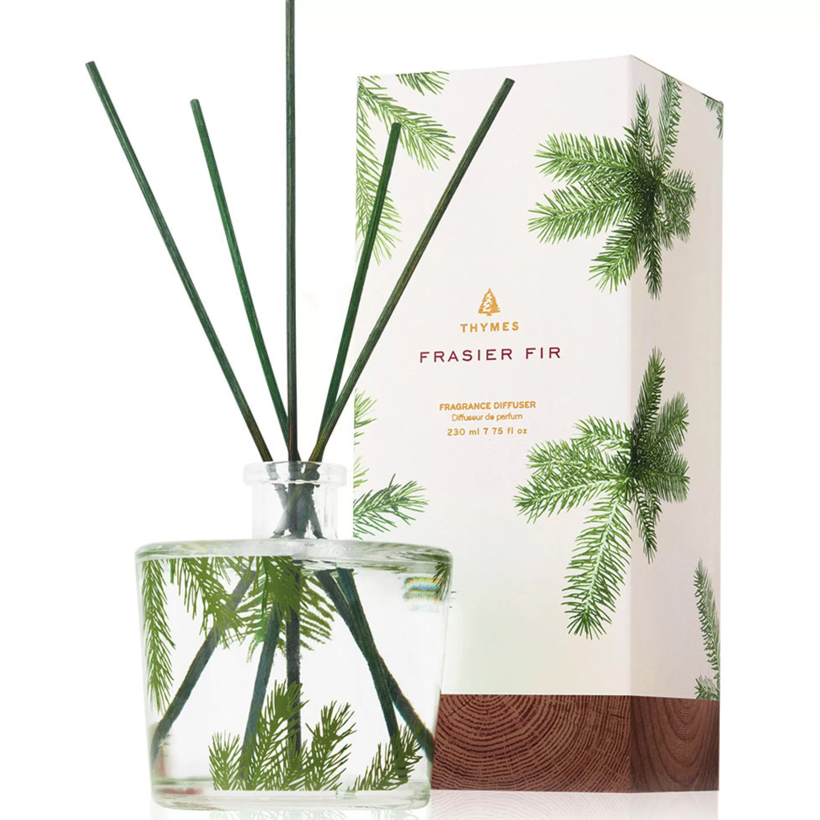 Thymes Candles & Home Fragrances>Frasier Fir Reed Diffuser Pine Needle Design