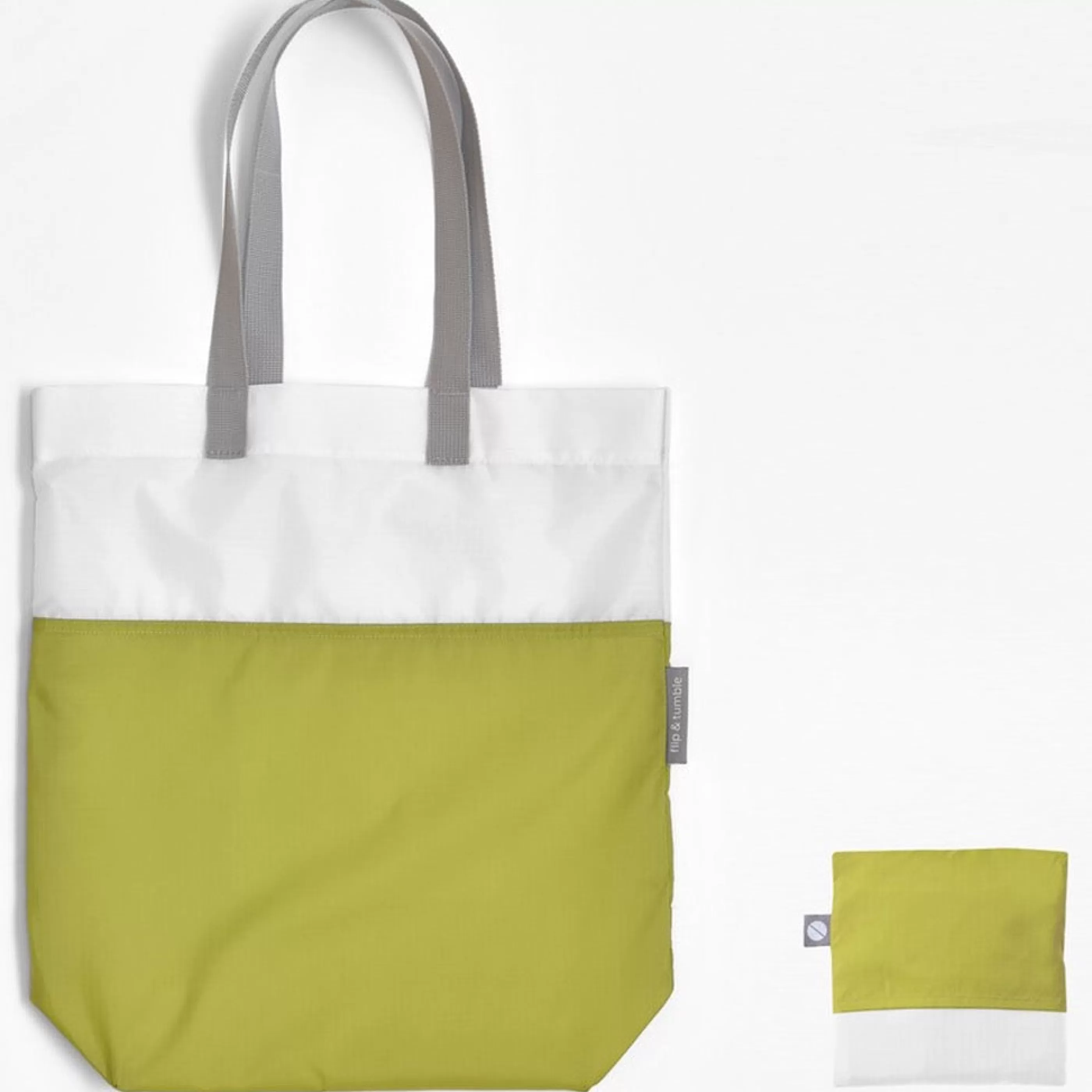 flip & tumble Bags>Green Reusable Tote Bag