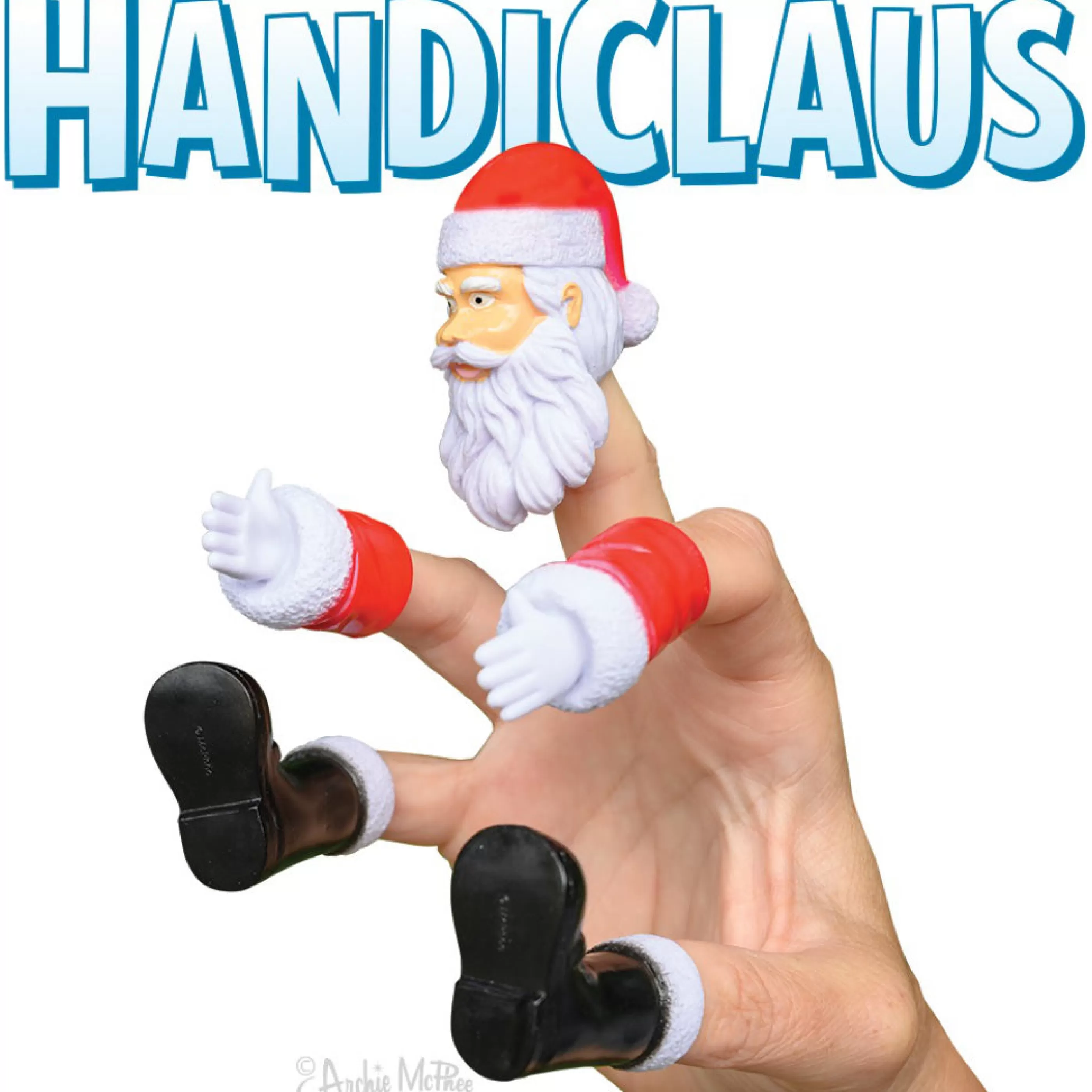 Archie McPhee Handiclaus Finger Puppet Best