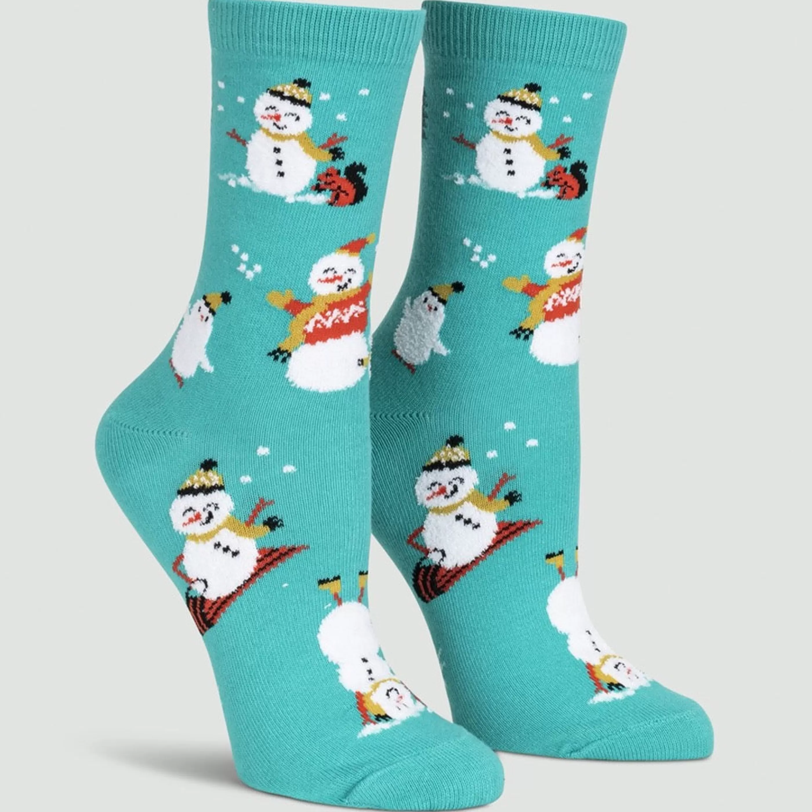 Sock It To Me Having Snow Much Fun Women's Crew Socks Cheap