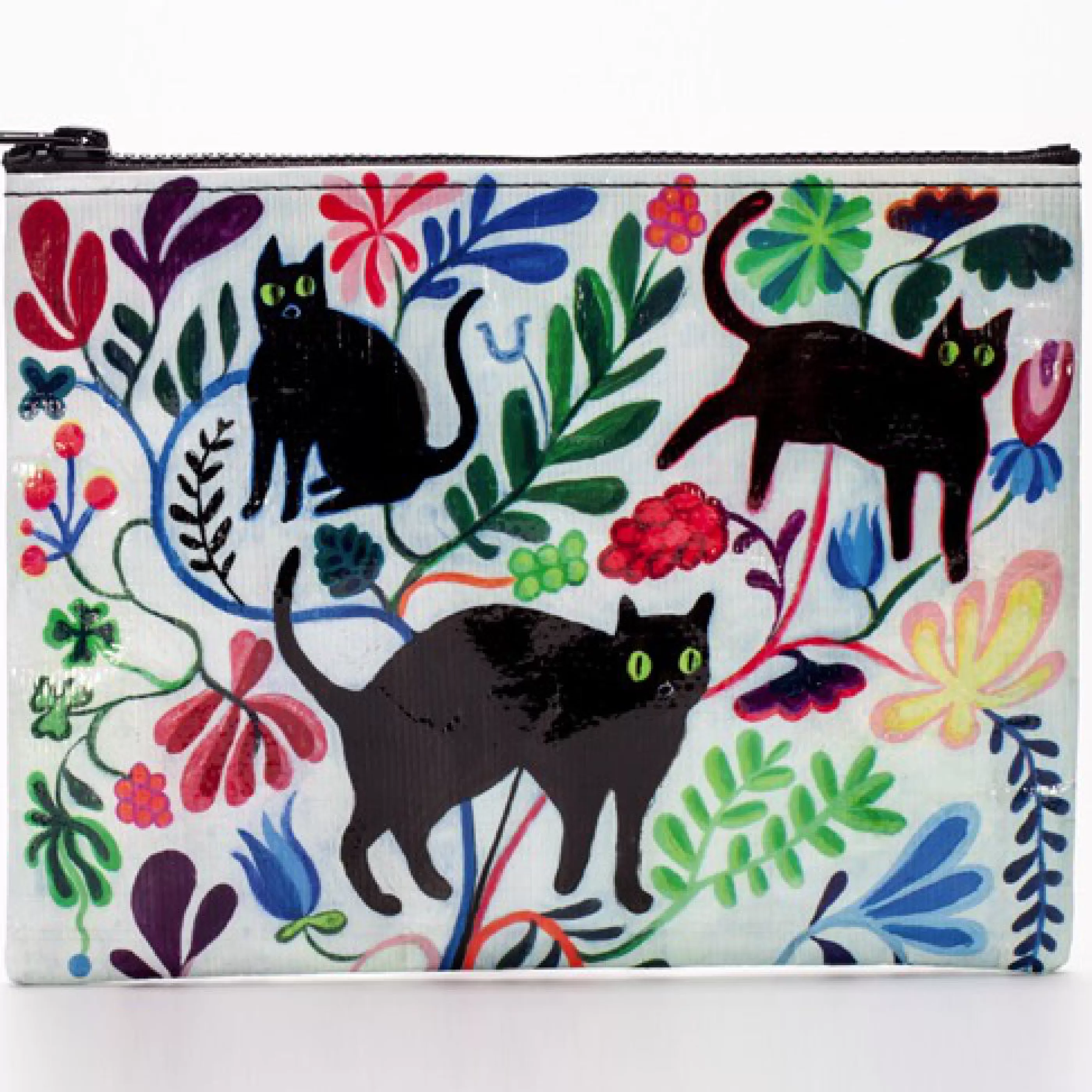 Blue Q Bags>Here Kitty Zipper Pouch