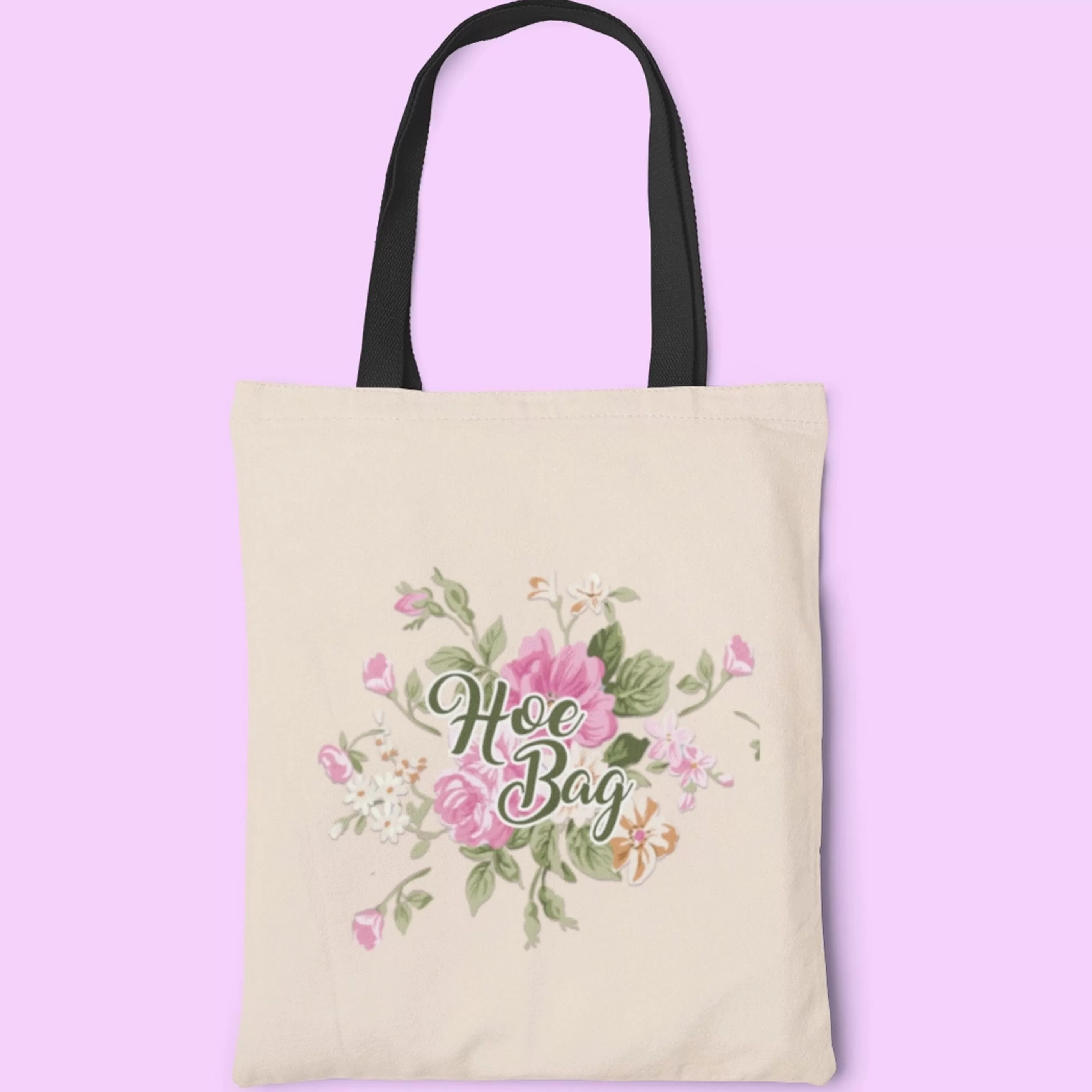 Calm Down Caren Bags>Hoe Bag Tote Bag