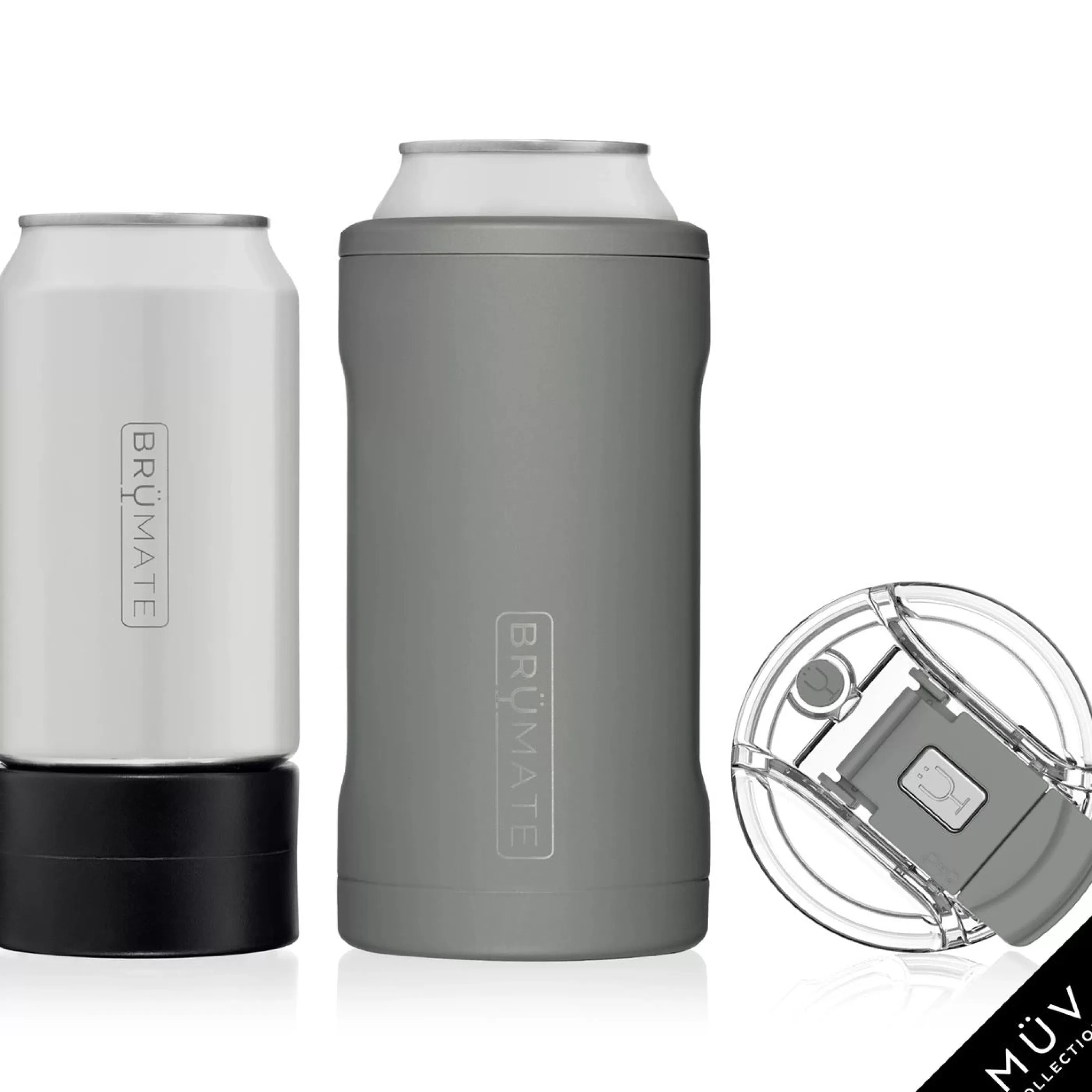 BrüMate Barware>Hopsulator Trio Matte Grey