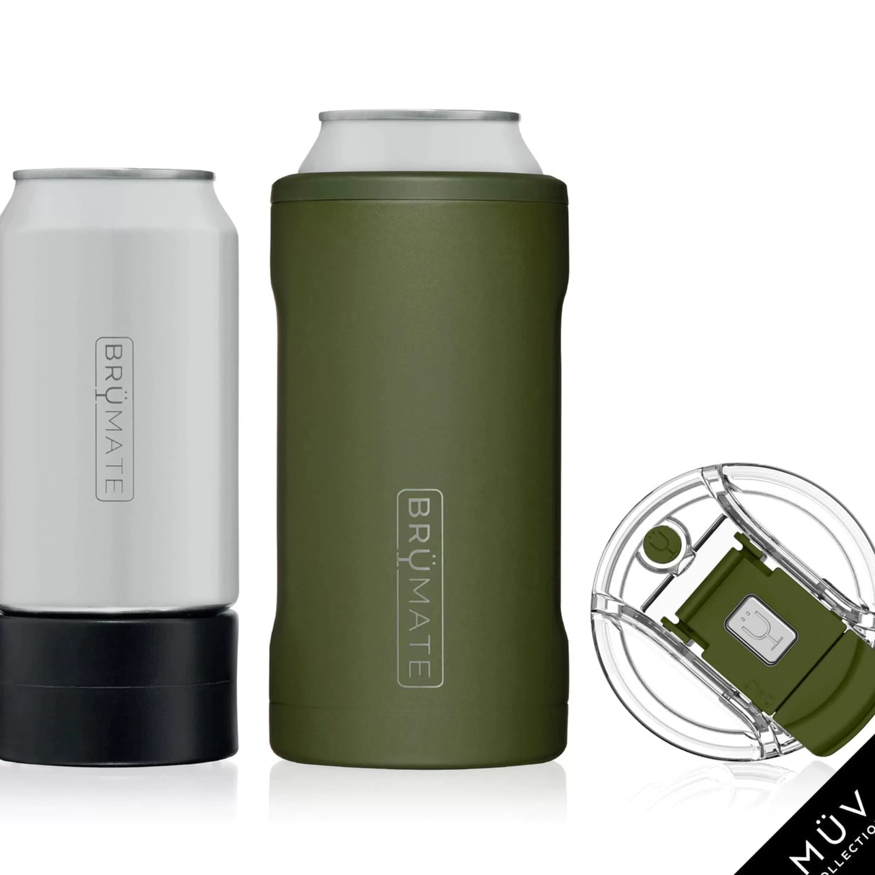 BrüMate Water Bottles & Travel Cups>Hopsulator Trio Od Green