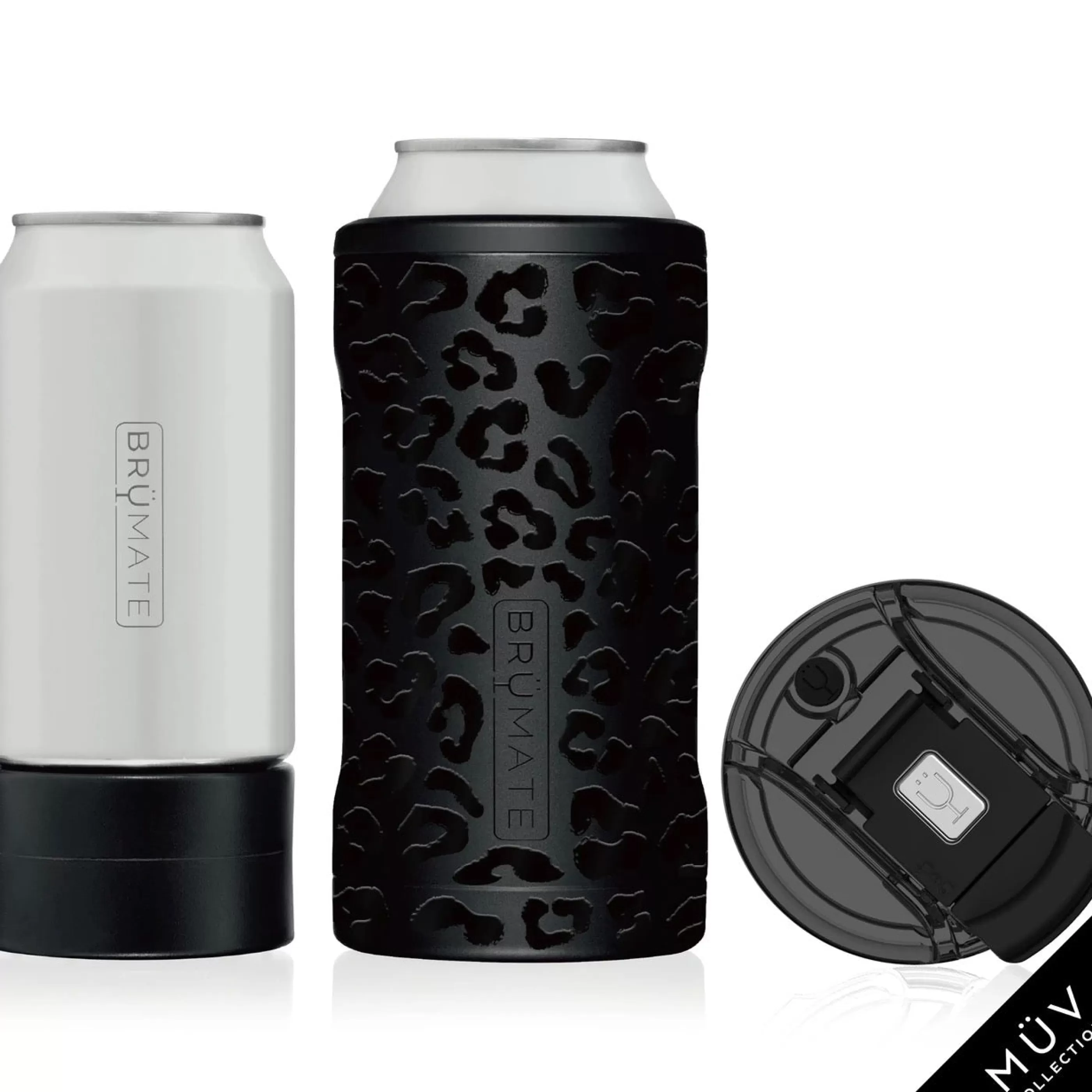 BrüMate Water Bottles & Travel Cups>Hopsulator Trio Onyx Leopard