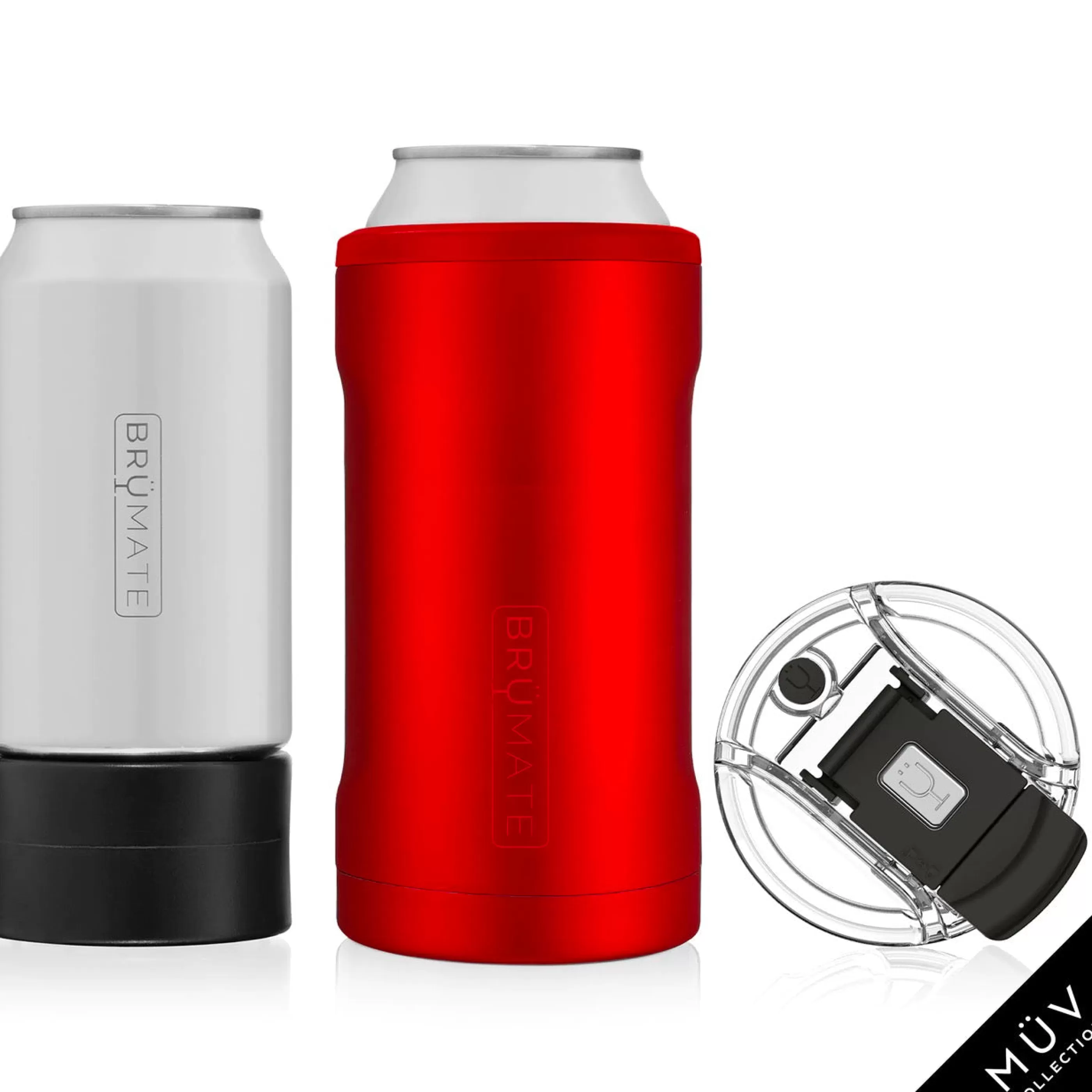 BrüMate Water Bottles & Travel Cups>Hopsulator Trio Red Velvet