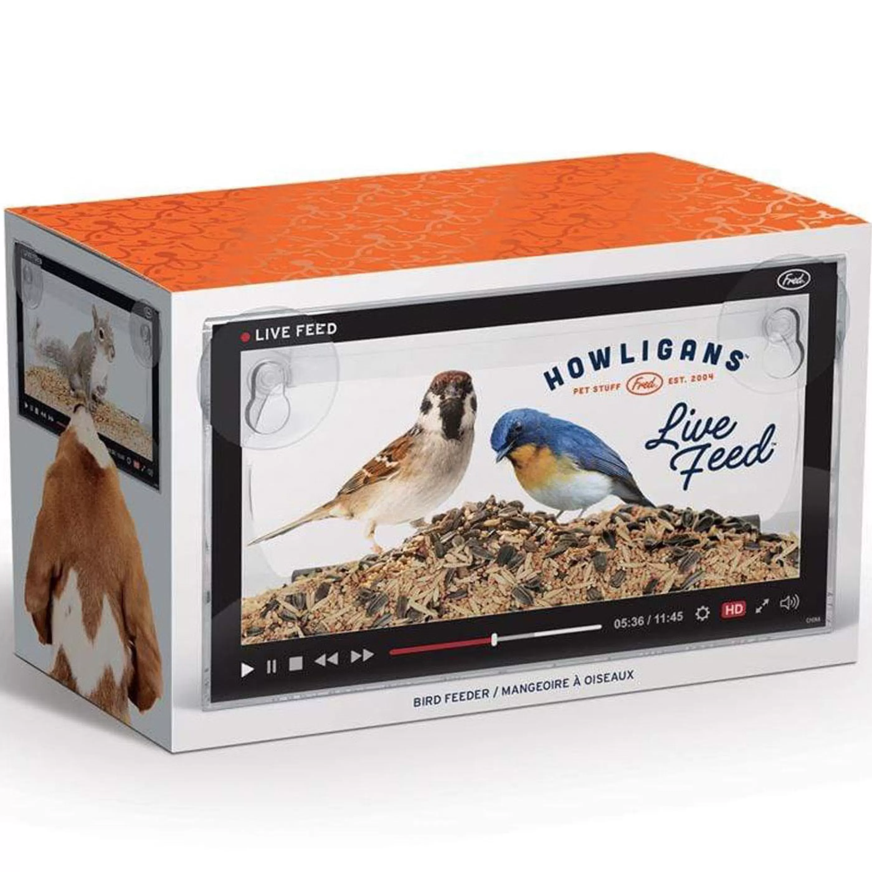 Fred & Friends Home Accessories>Howligans Live Feed Bird Feeder