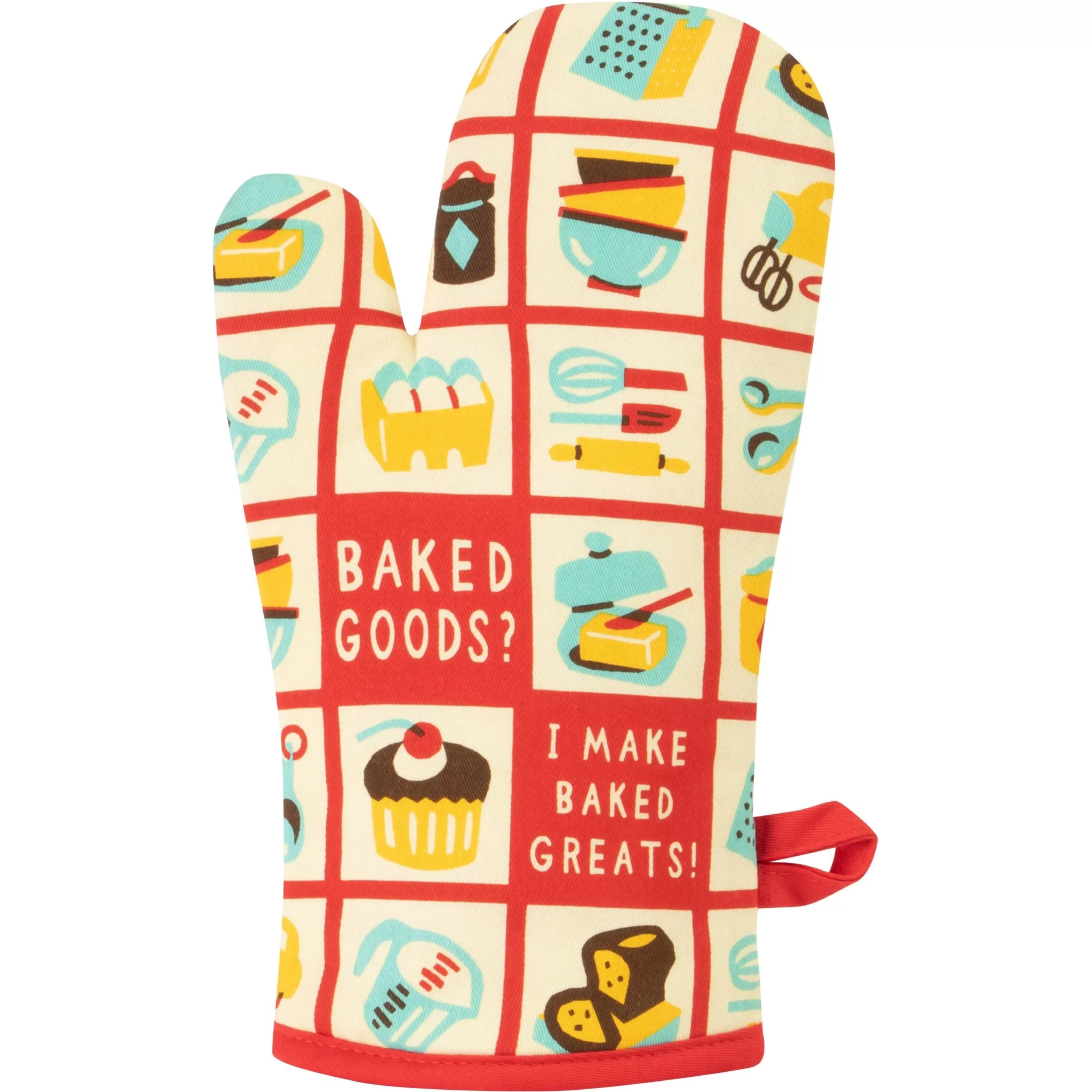 Blue Q Kitchen & Dining>I Make Baked Greats! Oven Mitt