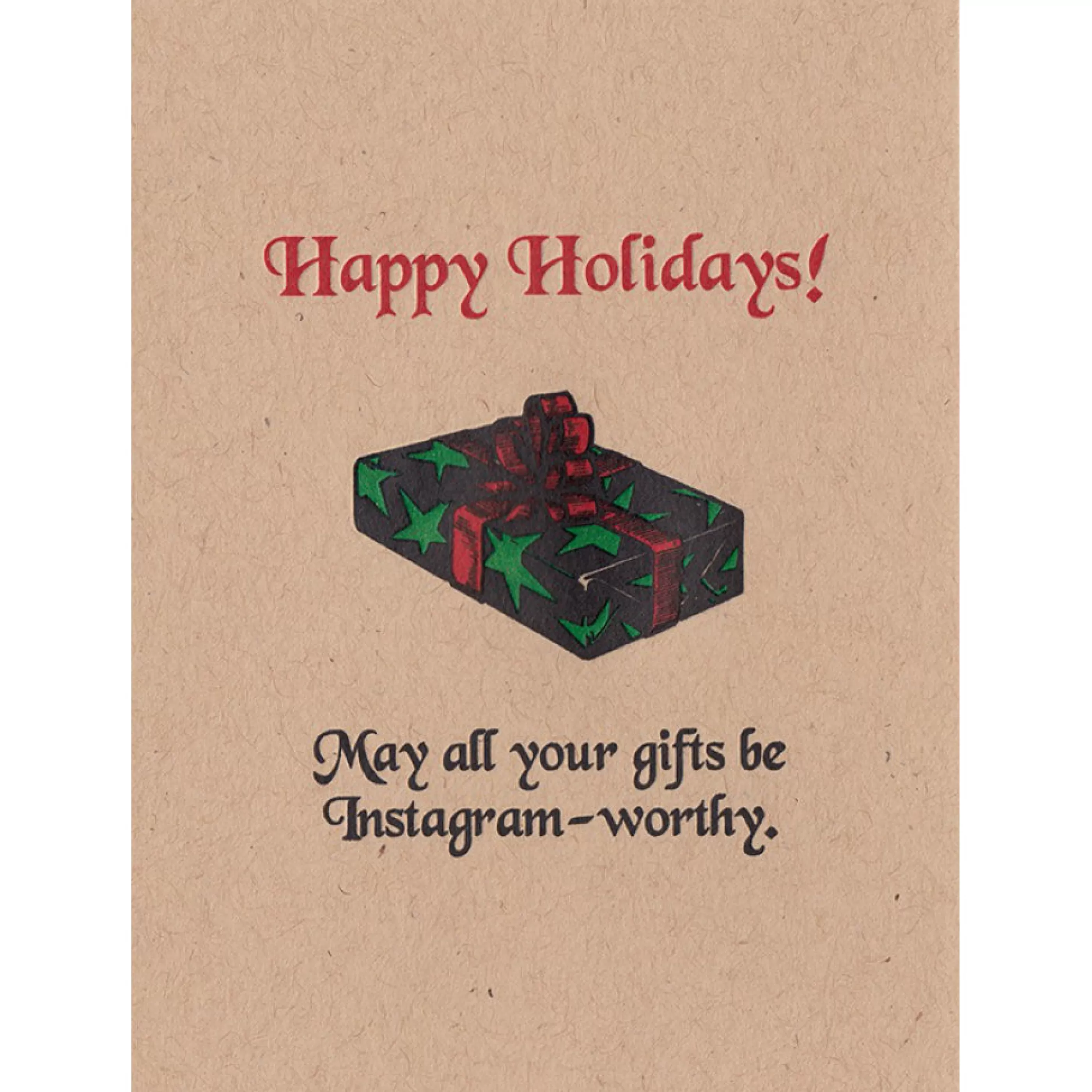 Lady Pilot Letterpress Instagram Worthy Gift Card Clearance