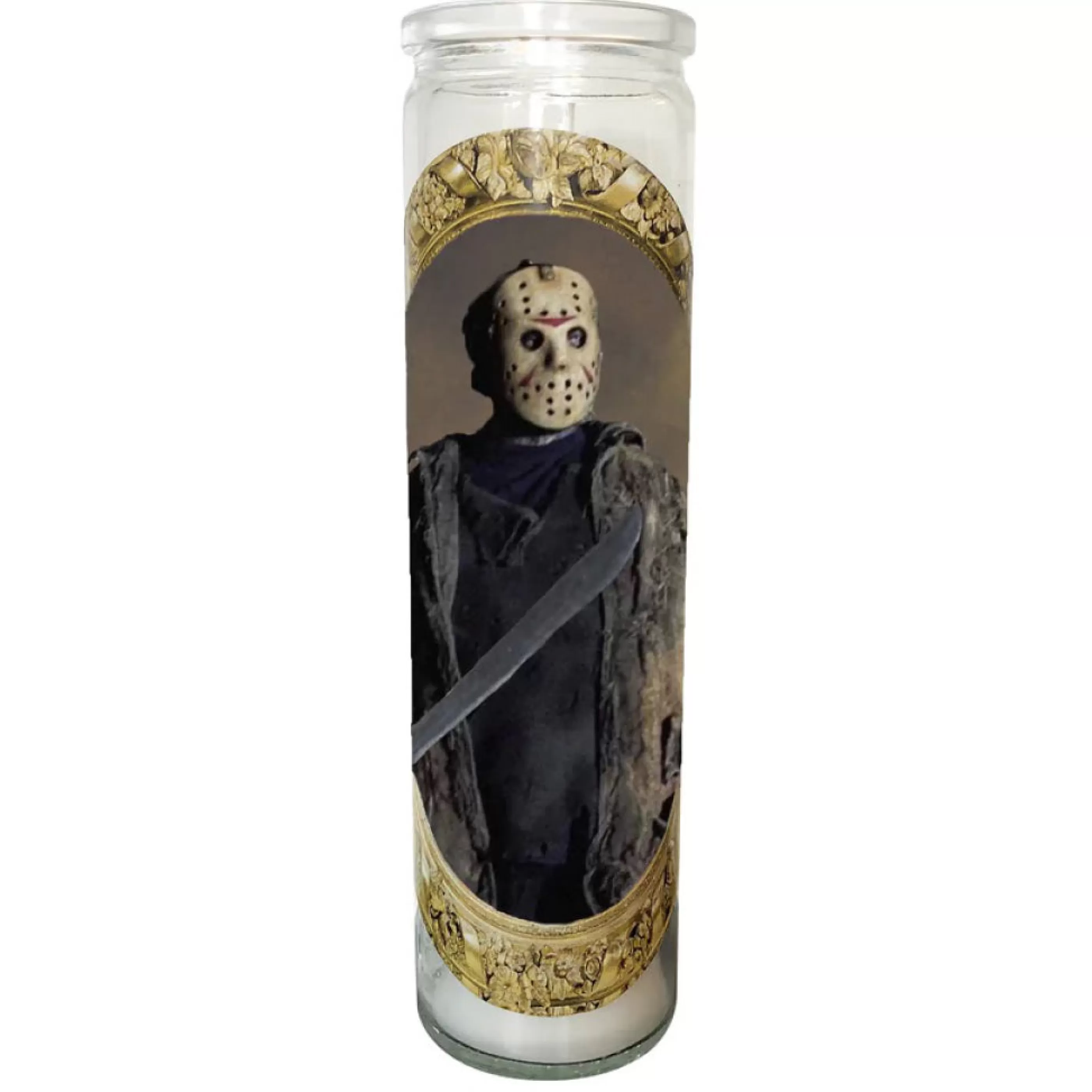 Shrine On Candles & Home Fragrances>Jason Voorhees Celebrity Prayer Candle