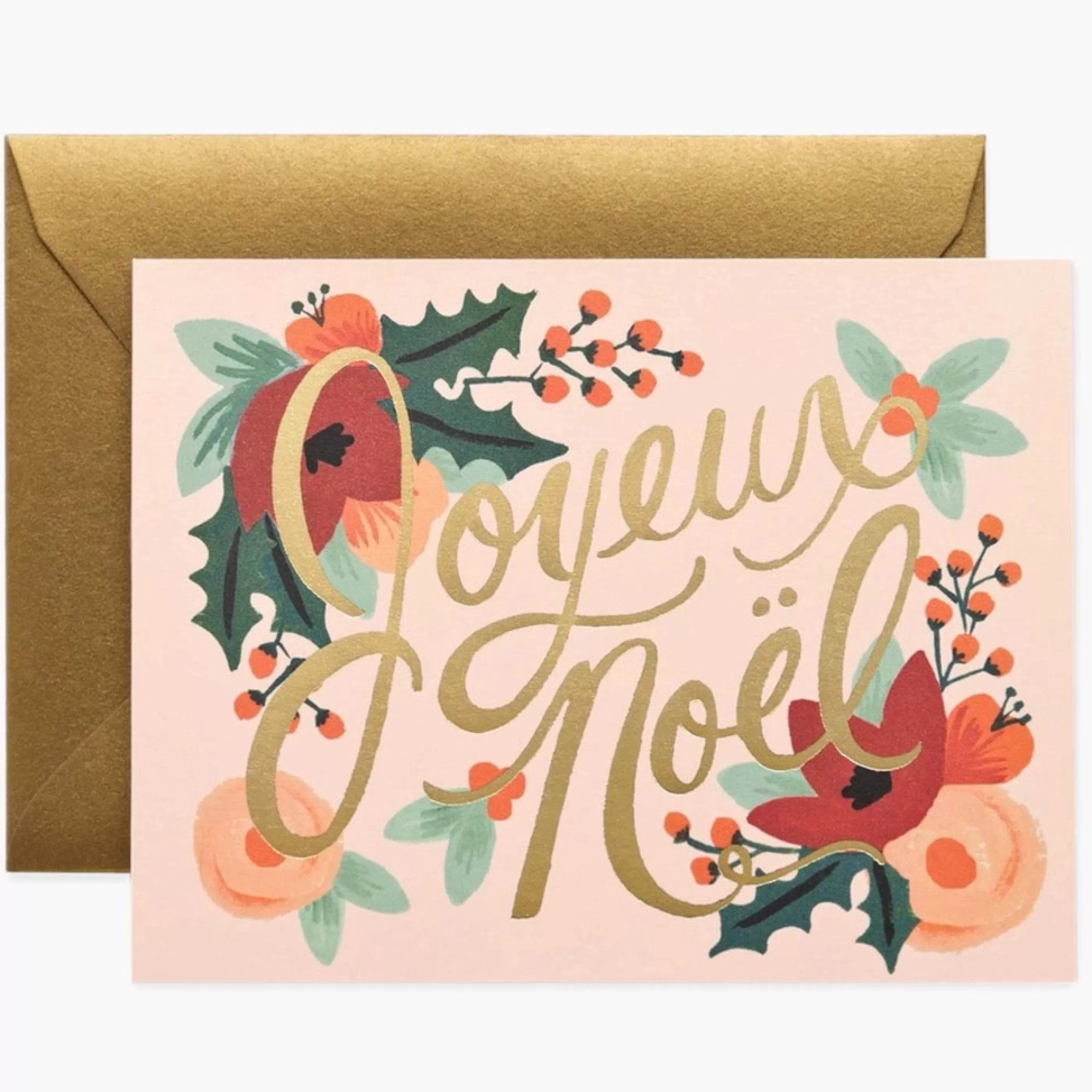 Rifle Paper Co. Joyeux Noel Card Discount