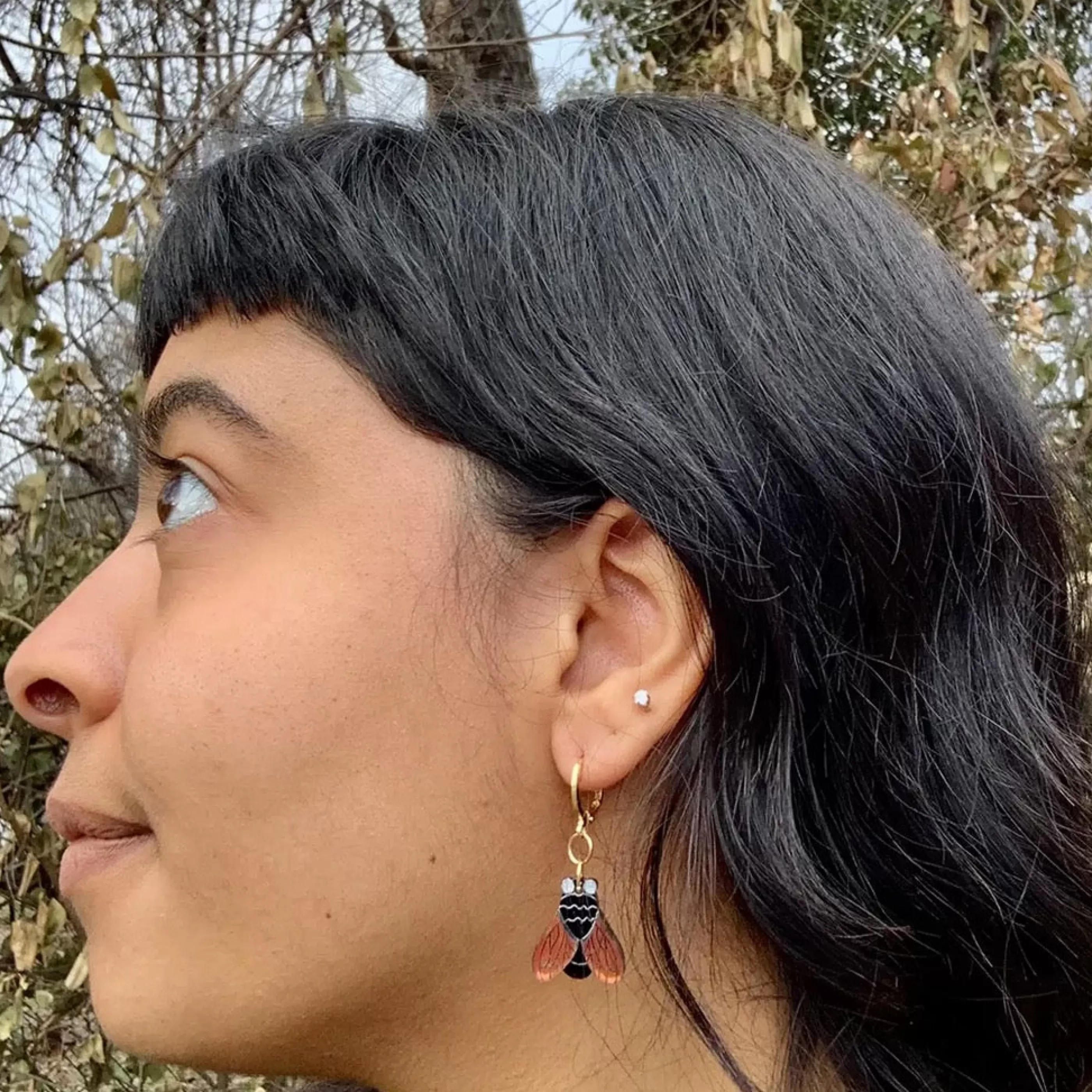 Not Picasso Jewellery>Just The Fly Earrings