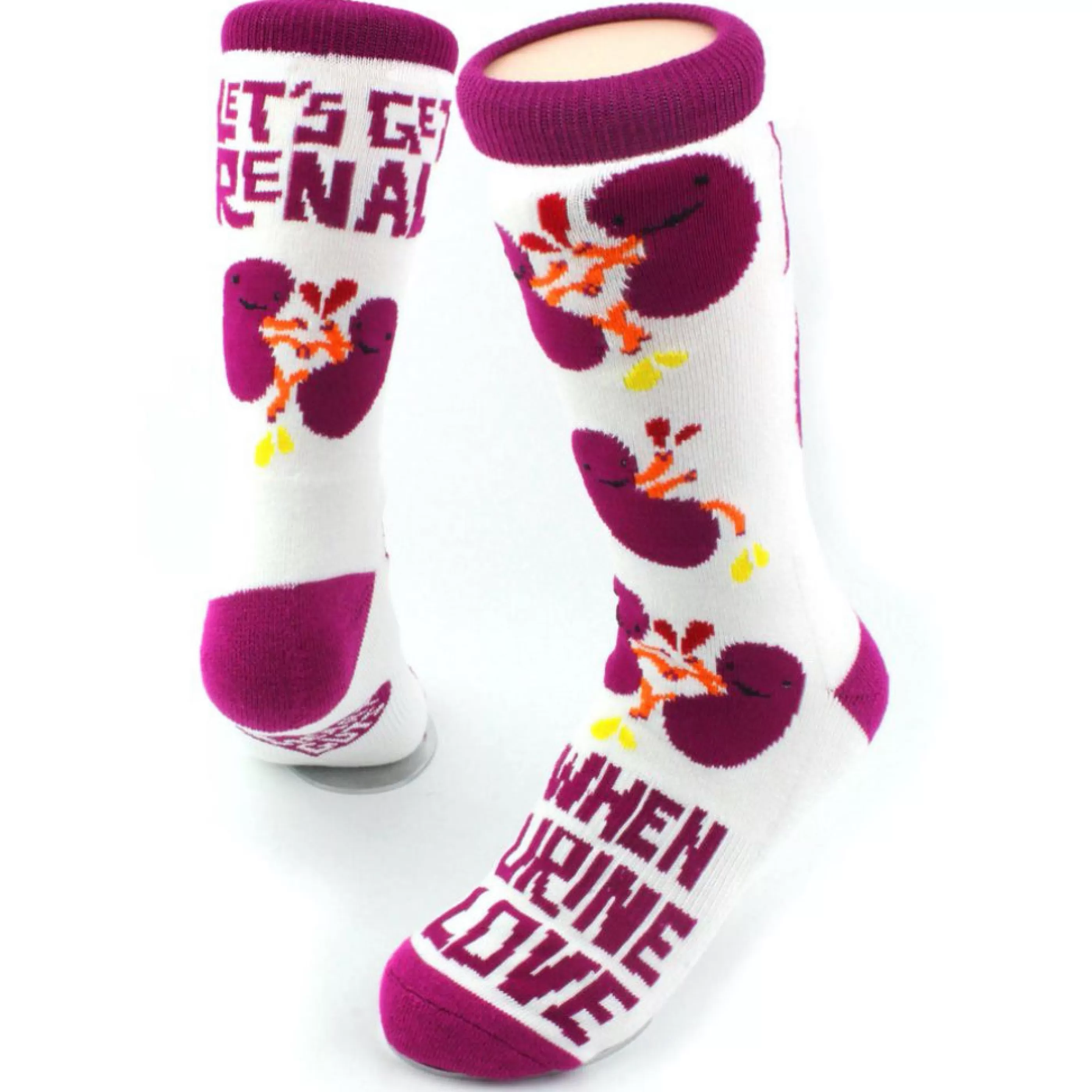 I Heart Guts Women's Socks>Kidney Socks