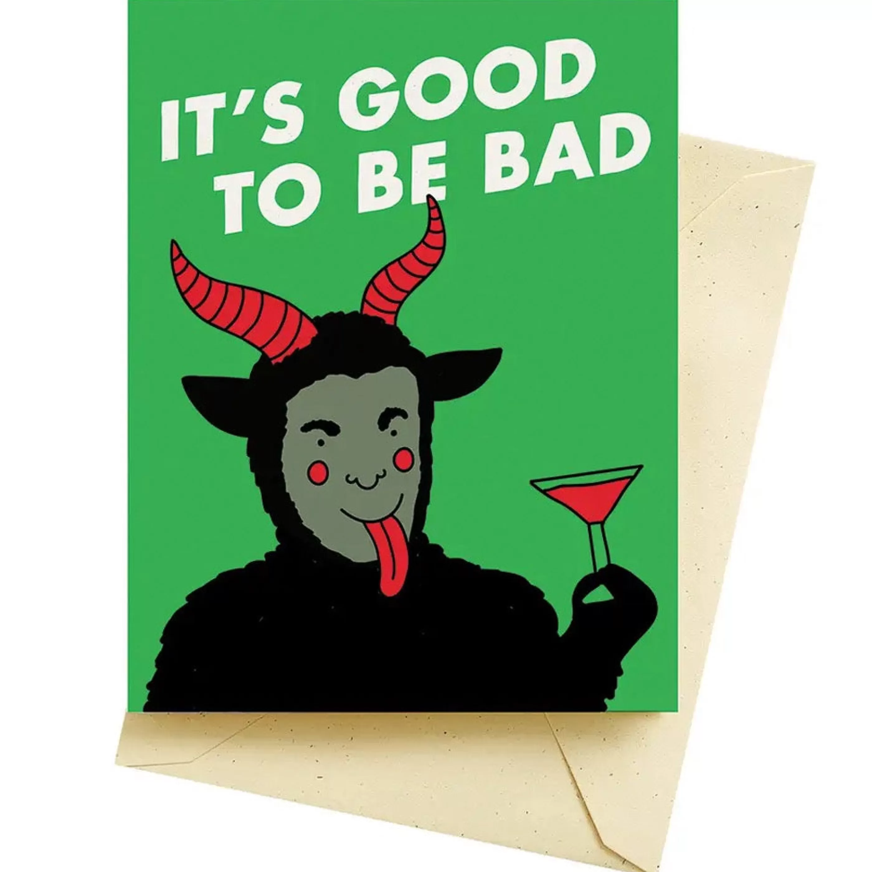 Seltzer Goods Krampus Holiday Card Best Sale