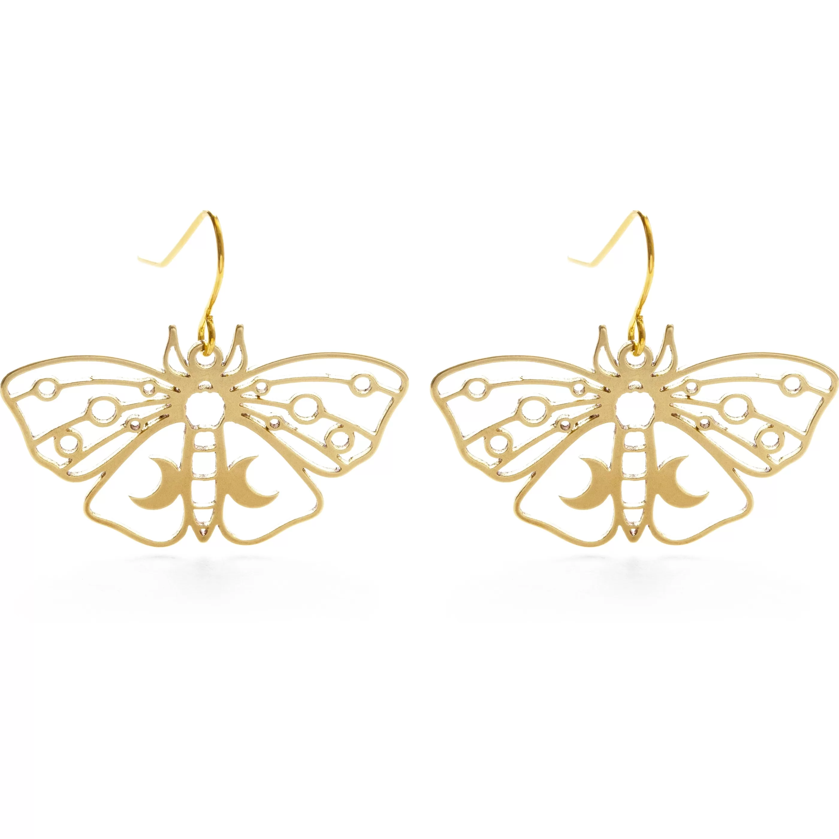 Mind's Eye Design Jewellery>Luna Moth Earrings