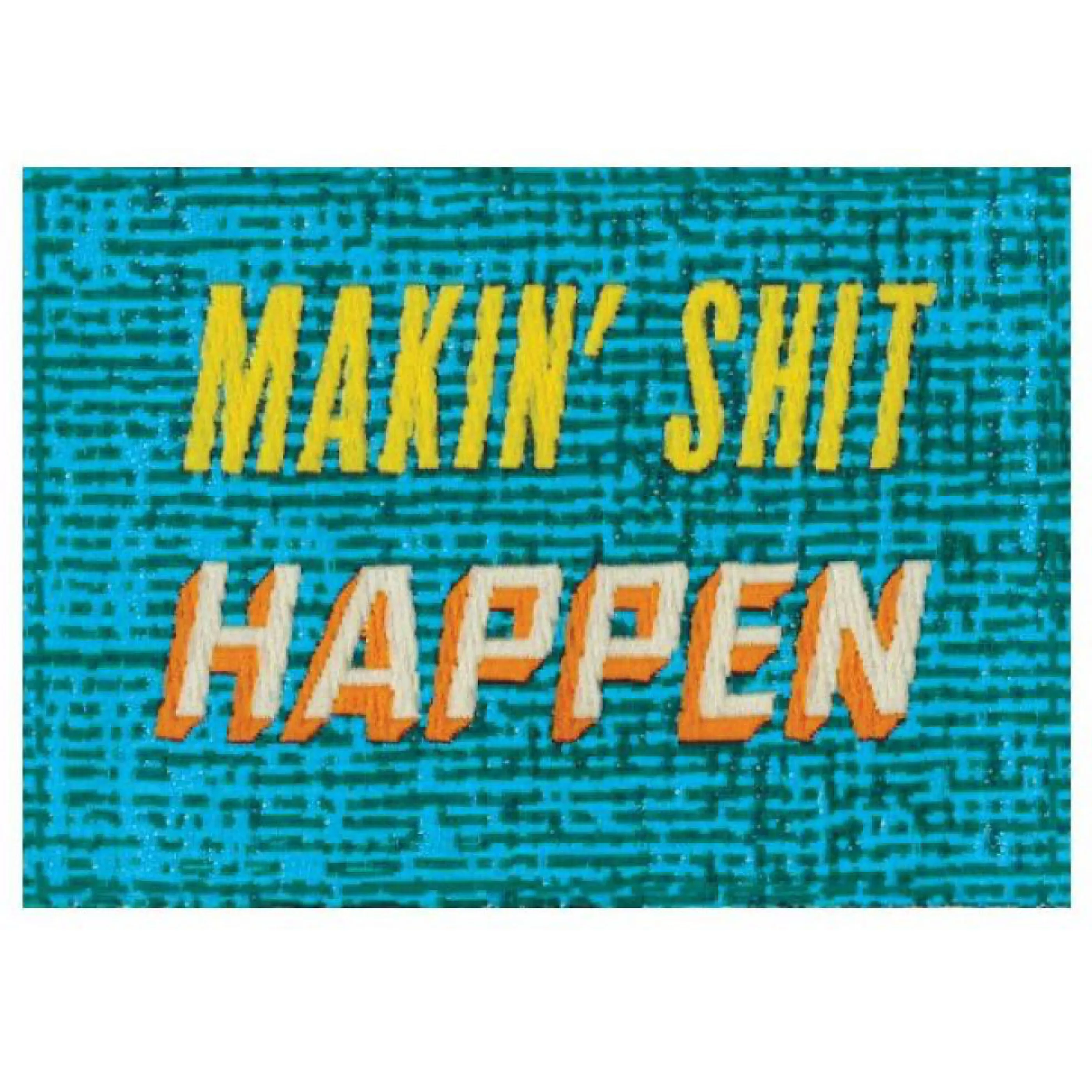 Blue Q Men's Socks>Makin' Shit Happen Tag Socks