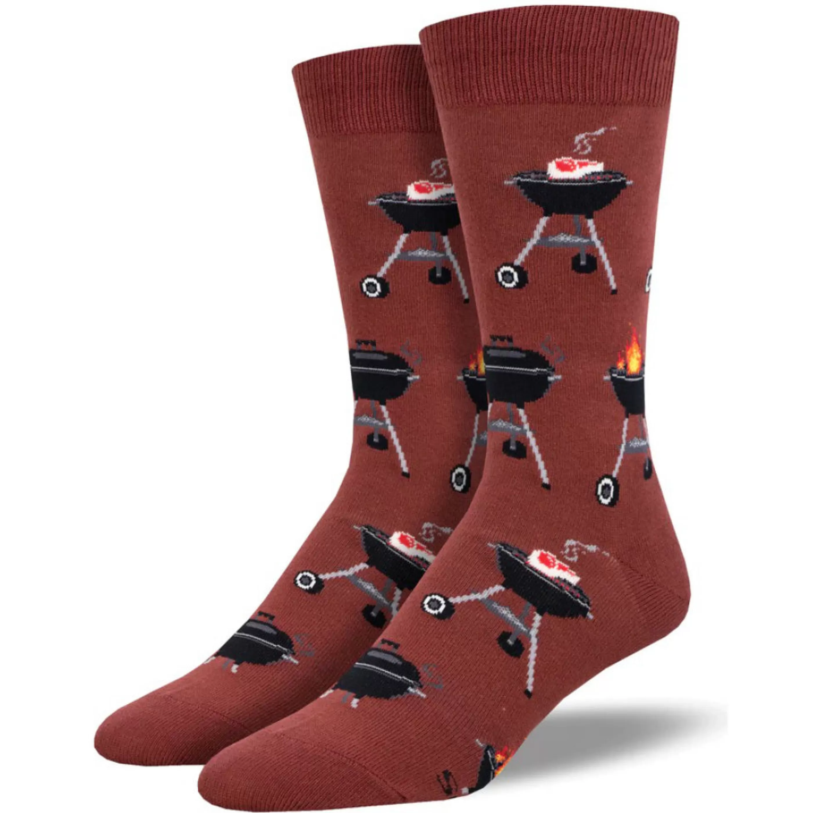 SockSmith Men's Socks>Men's Fired Up Socks Red