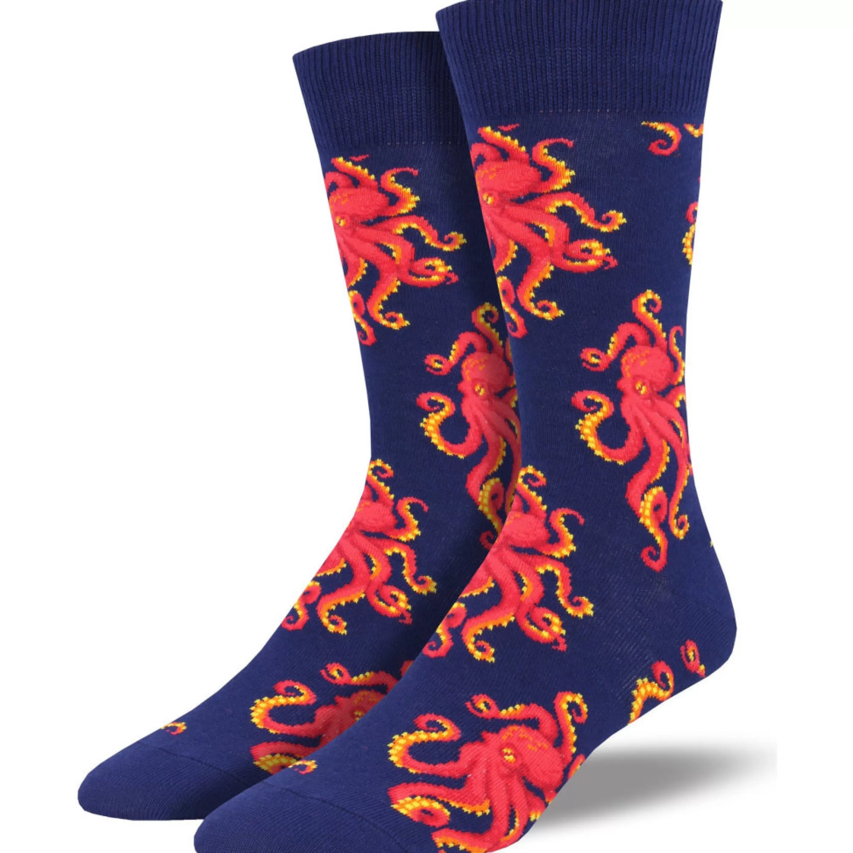 SockSmith Men's Socks>Men's Socktopus Socks Navy Blue