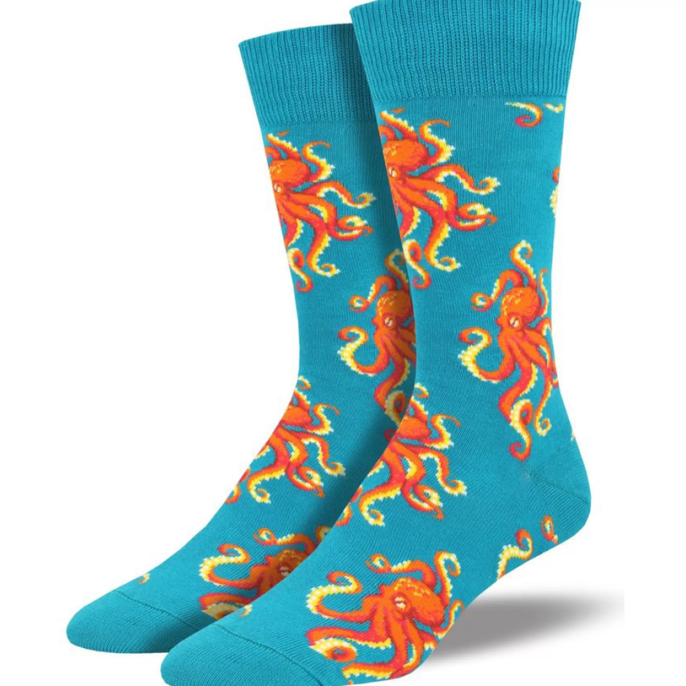 SockSmith Men's Socks>Men's Socktopus Socks Teal