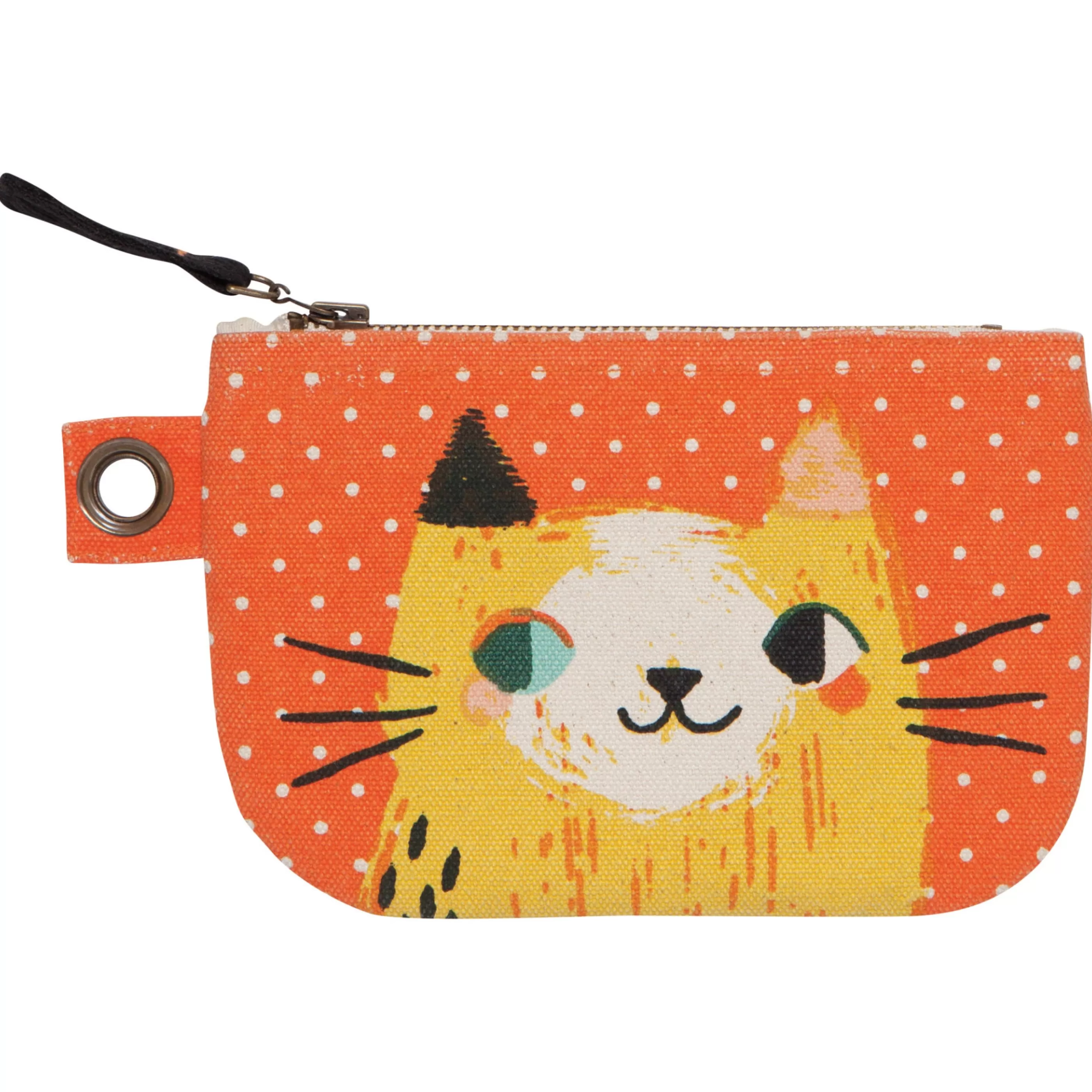 Danica Bags>Meow Meow Small Zipper Pouch